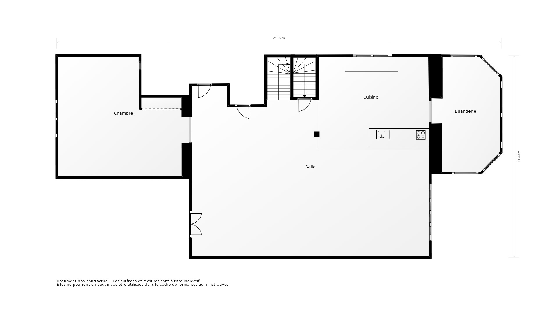 Vente Maison AUBERGENVILLE - 7 pièces - 120 m² - (78410)