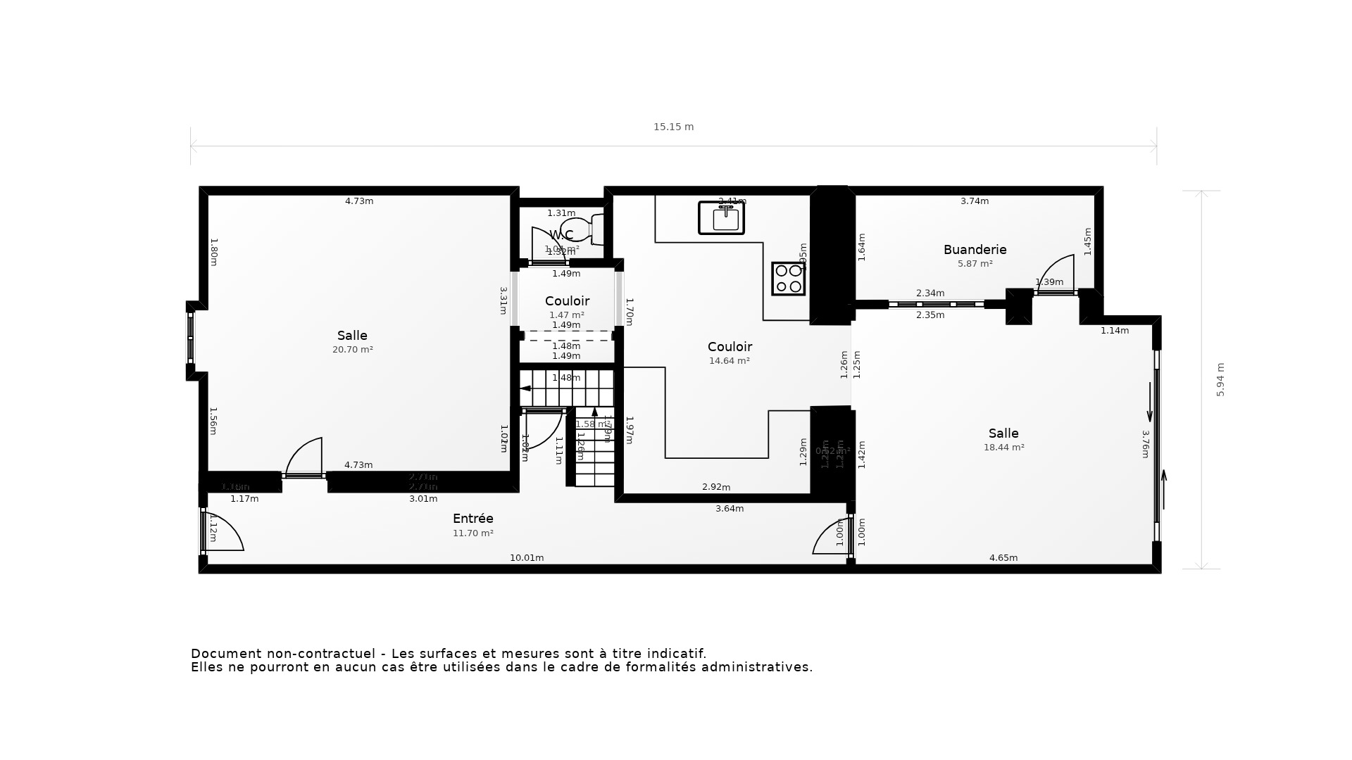 Vente Maison STE FOY LA GRANDE - 7 pièces - 131 m² - (33220)