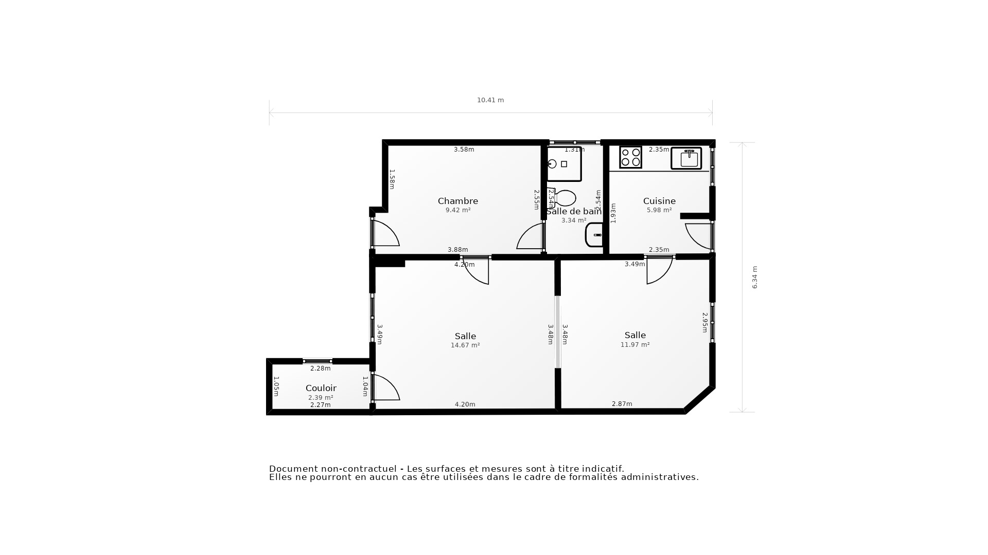 Vente Maison MERIGNAC - 3 pièces - 48 m² - (33700)