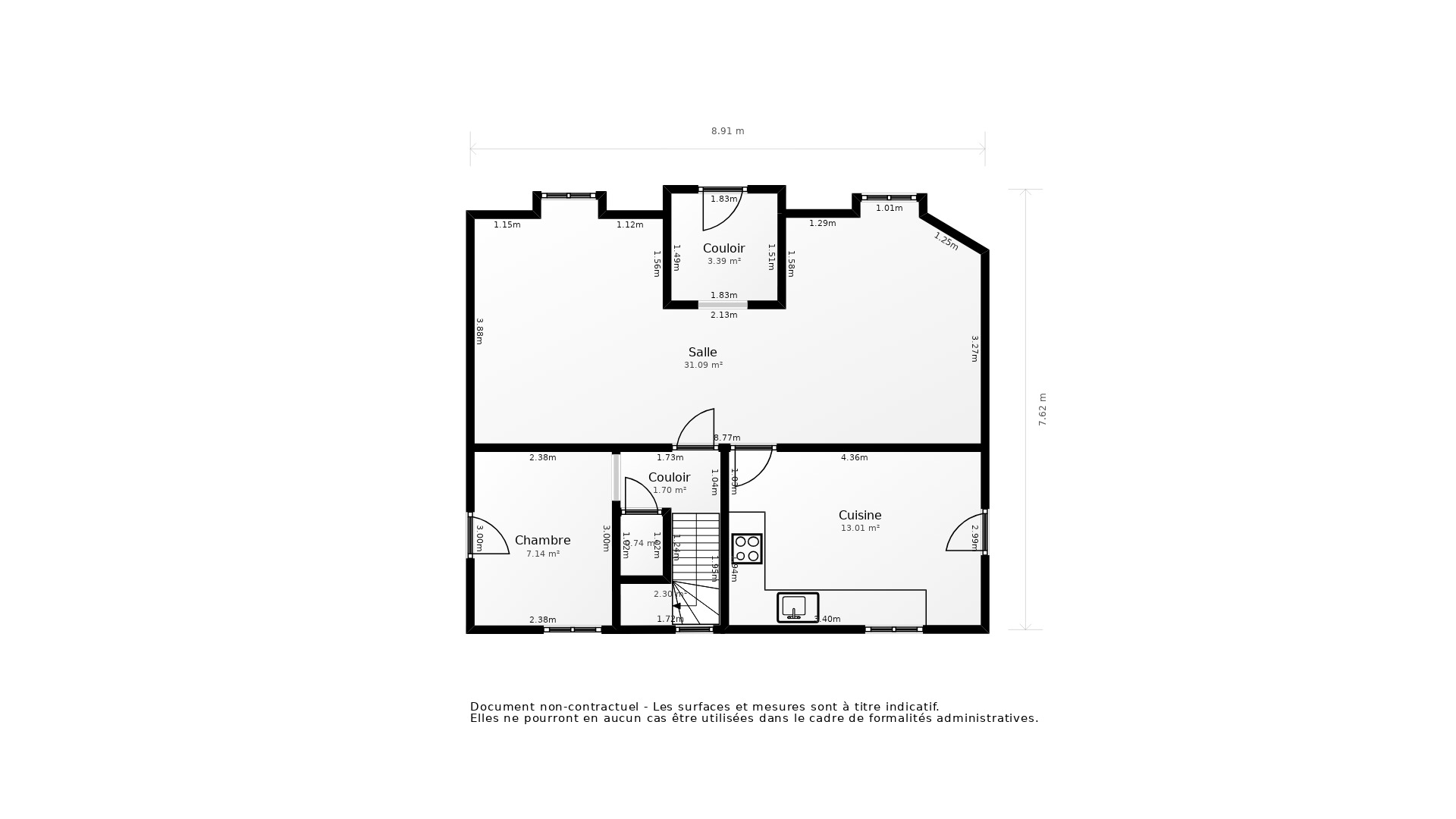 Vente Maison ST FLORENT SUR CHER - 4 pièces - 132 m² - (18400)