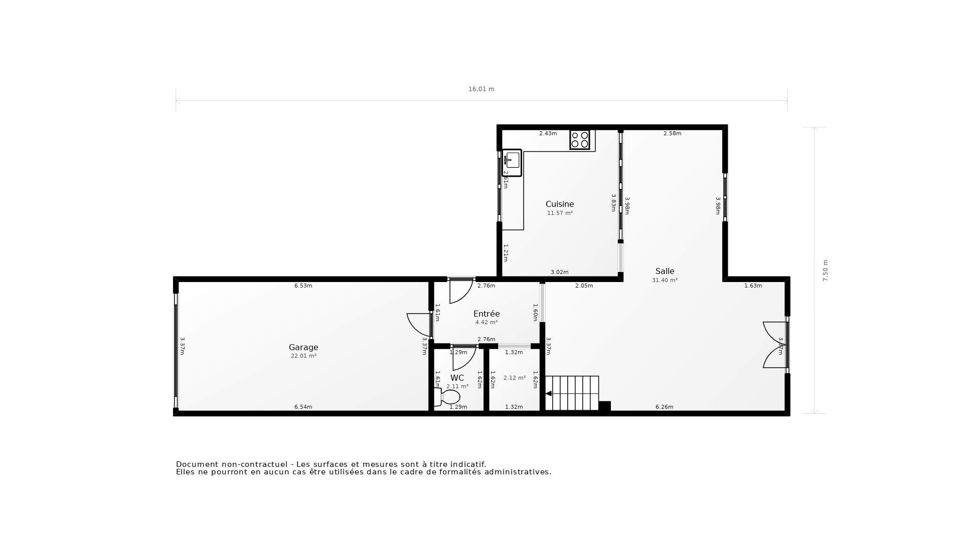 Vente Maison MERIGNAC - 4 pièces - 95 m² - (33700)