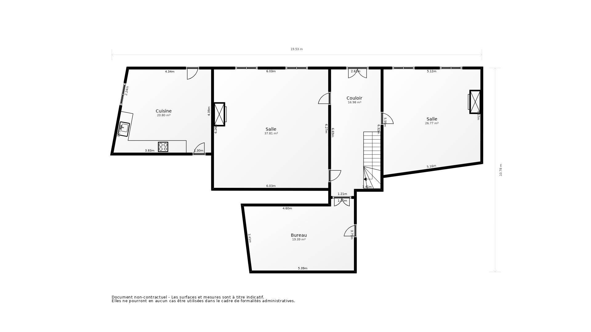 Vente Maison LONZAC - 7 pièces - 258 m² - (17520)