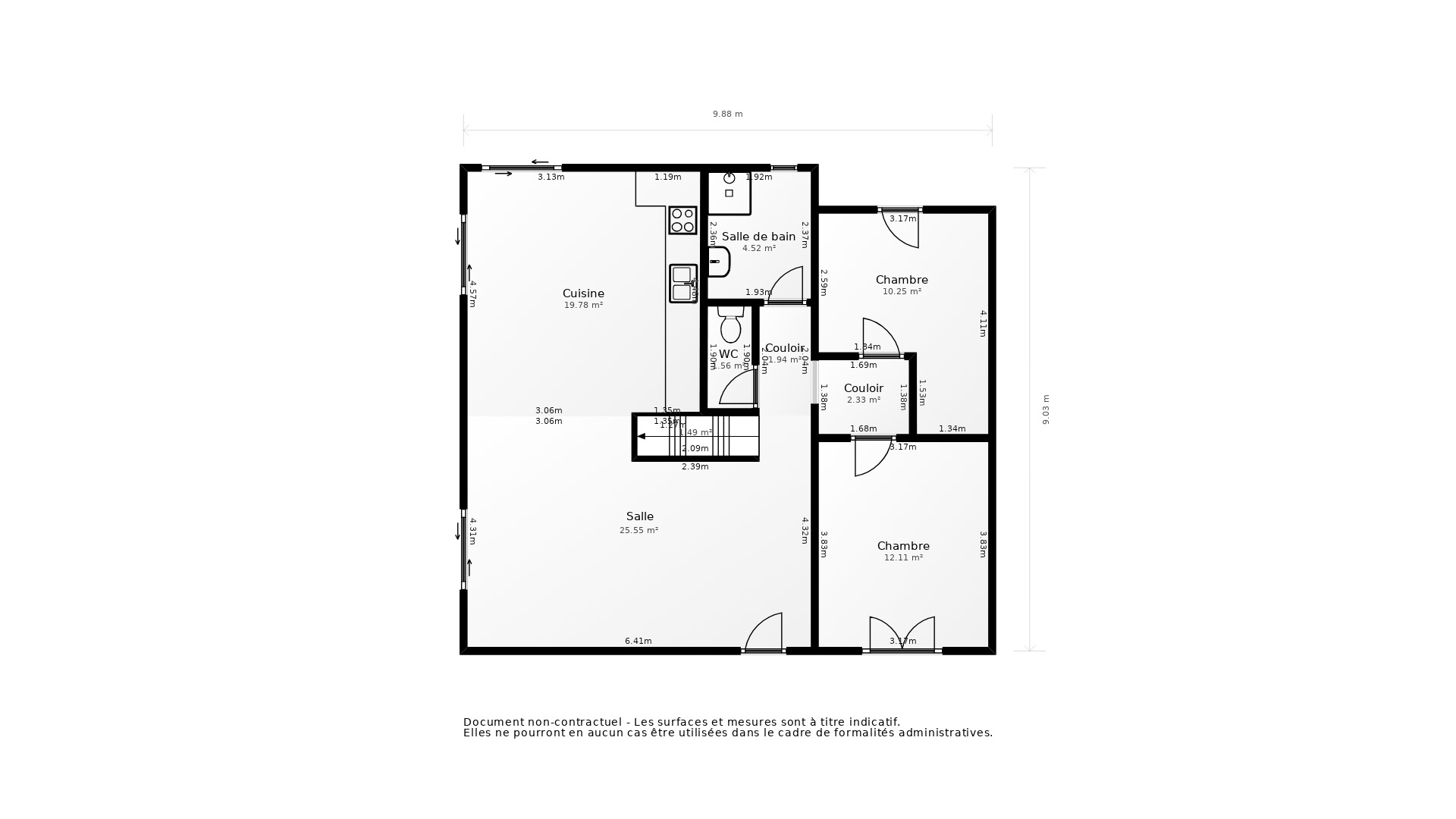 Vente Maison HOURTIN - 4 pièces - 77 m² - (33990)