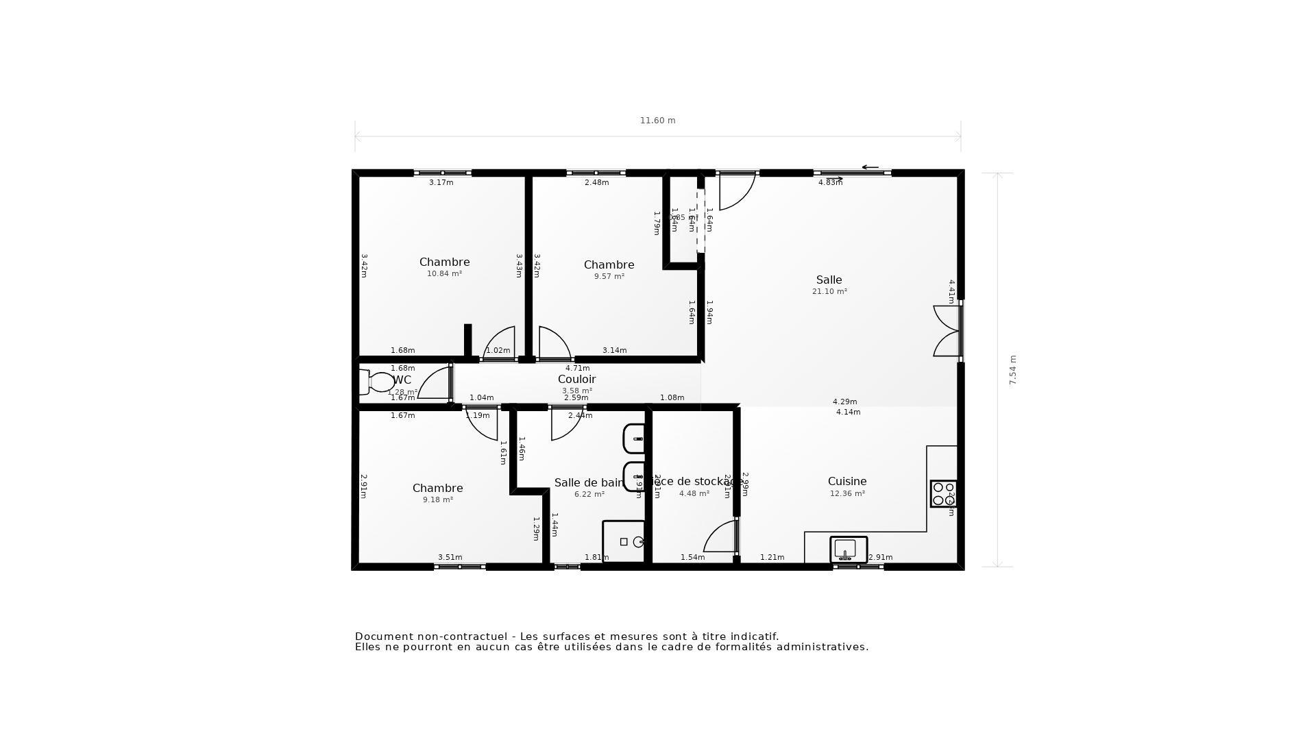 Vente Maison LE TUZAN - 4 pièces - 88 m² - (33125)