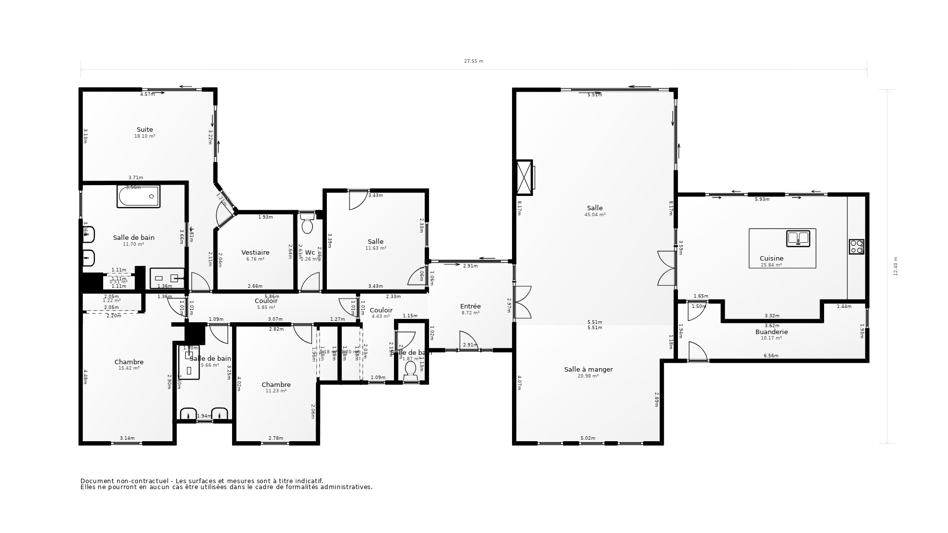 Vente Maison CAMARSAC - 6 pièces - 195 m² - (33750)