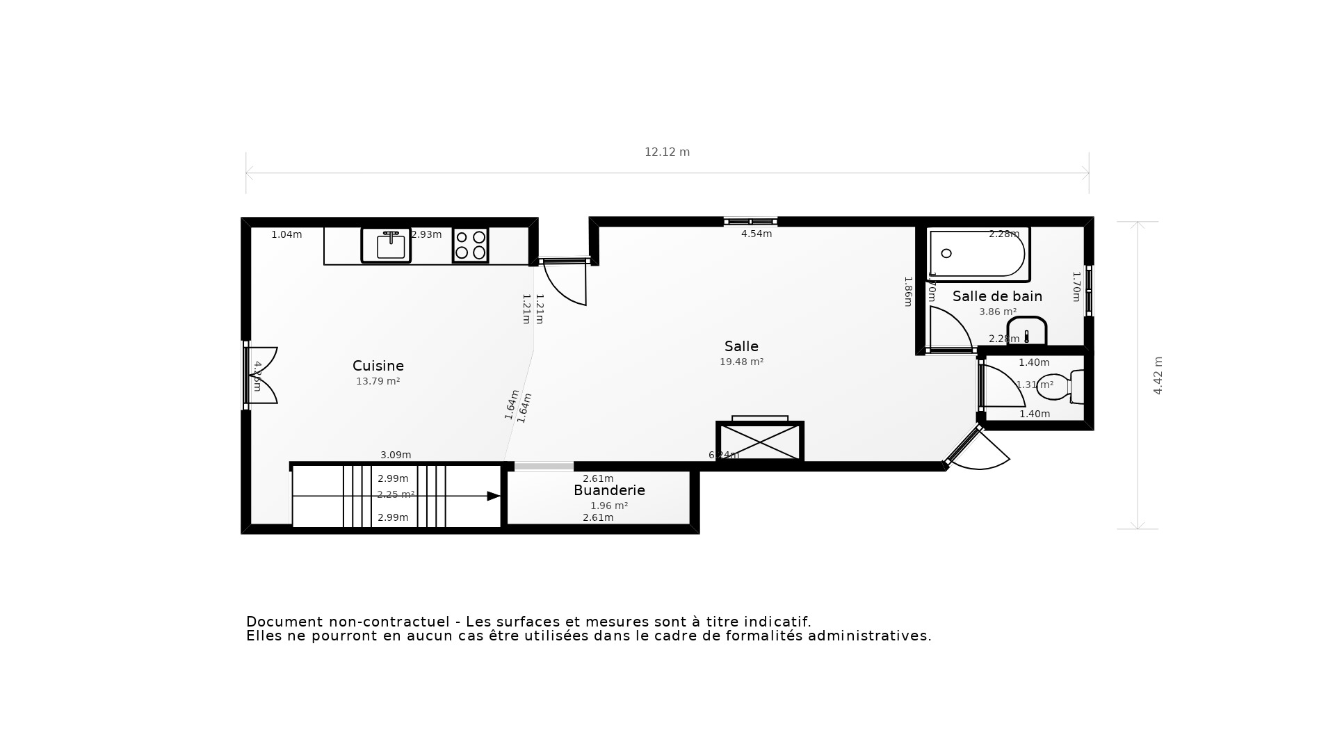 Vente Appartement PAILLET - 4 pièces - 89 m² - (33550)