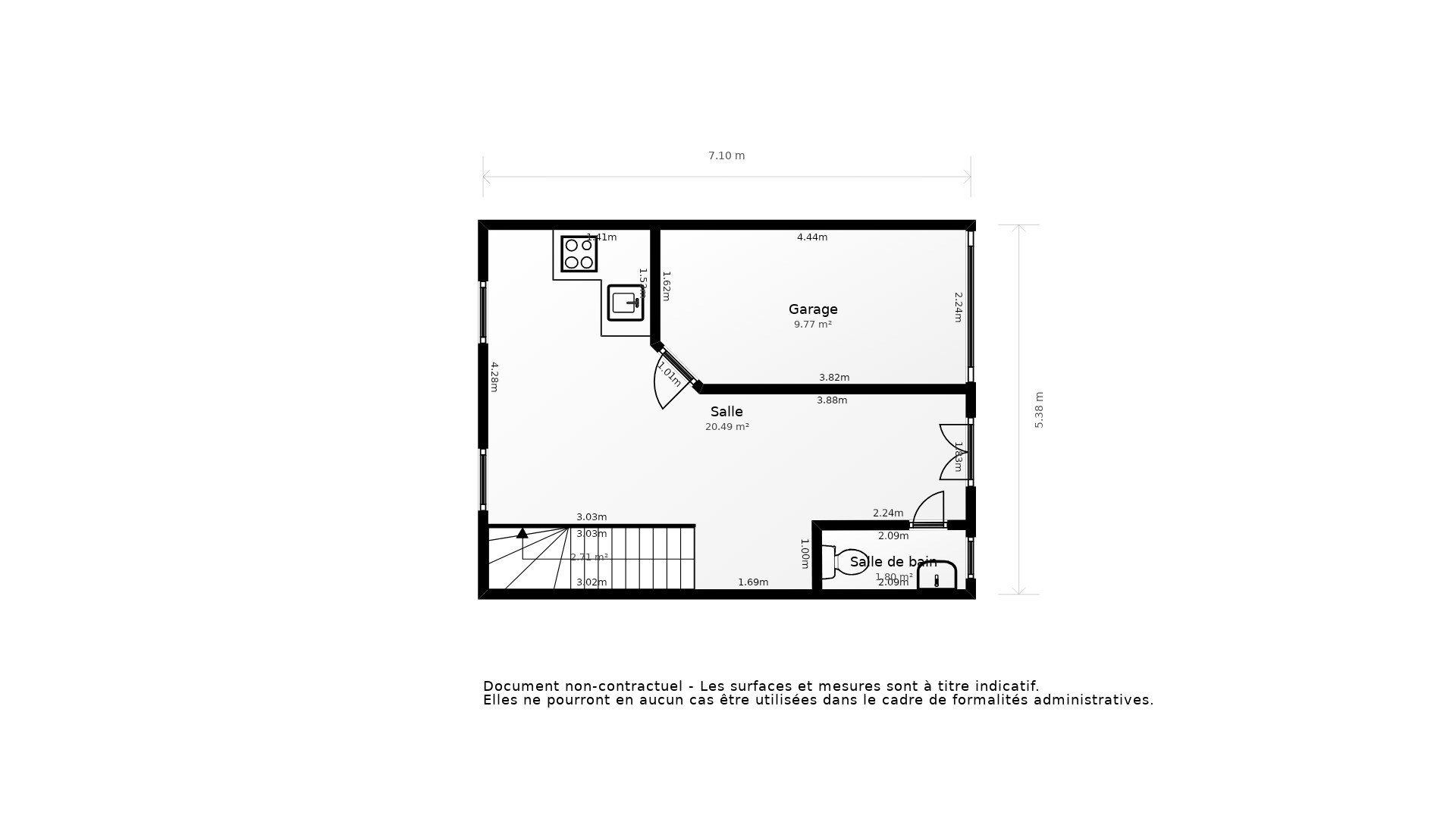 Vente Appartement LE CHATEAU D OLERON - 2 pièces - 62 m² - (17480)