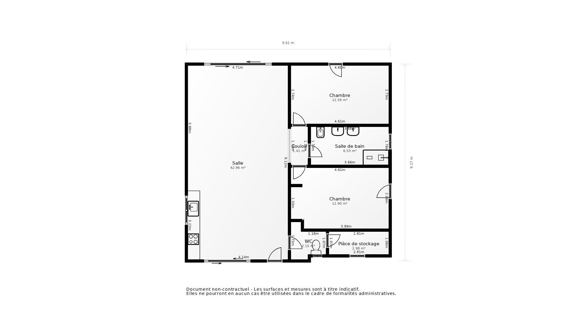 Vente Maison SOREZE - 3 pièces - 96 m² - (81540)