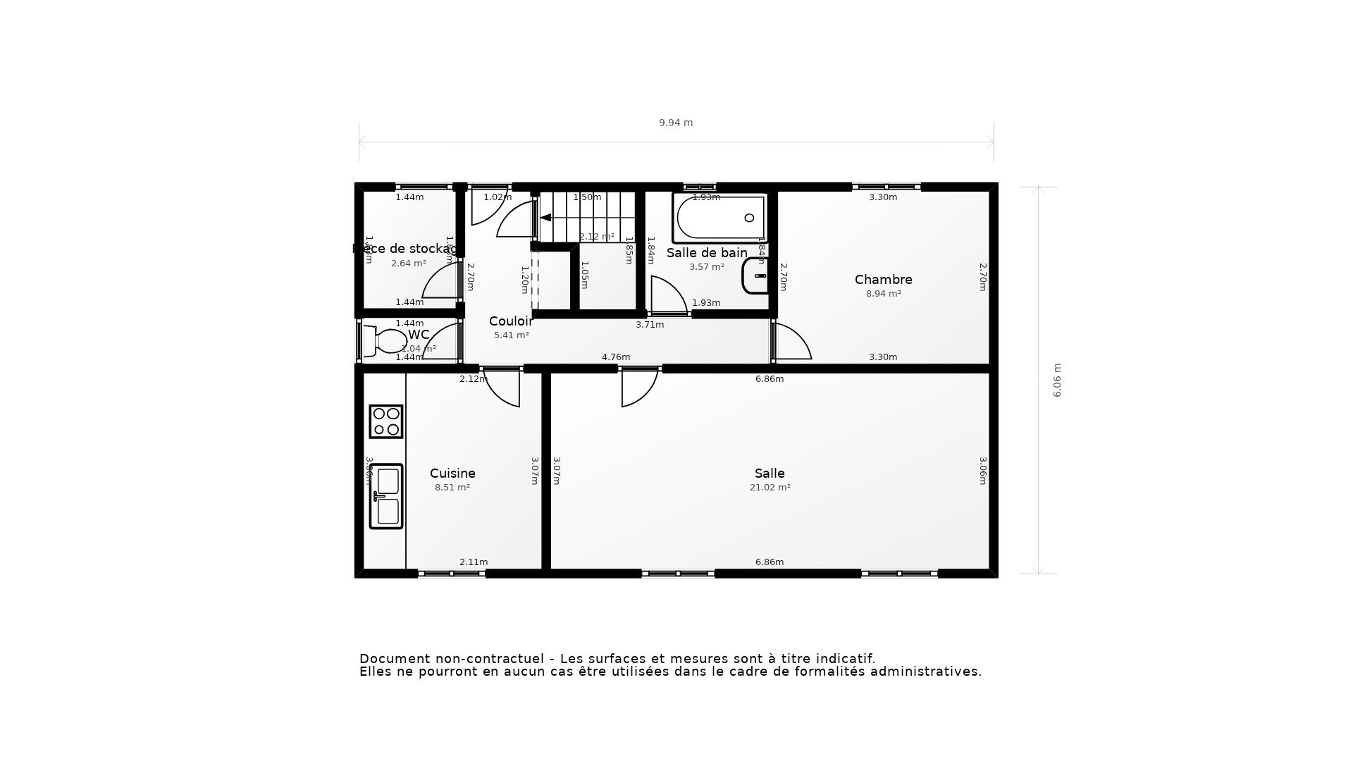 Vente Maison MONTMOREAU - 5 pièces - 125 m² - (16190)