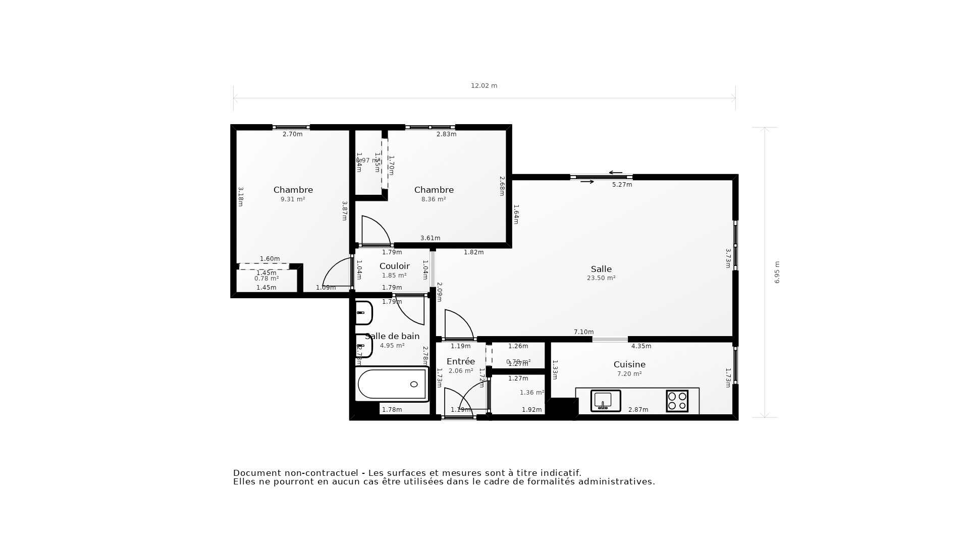 Vente Appartement ST CYR L ECOLE - 3 pièces - 64,5 m² - (78210)