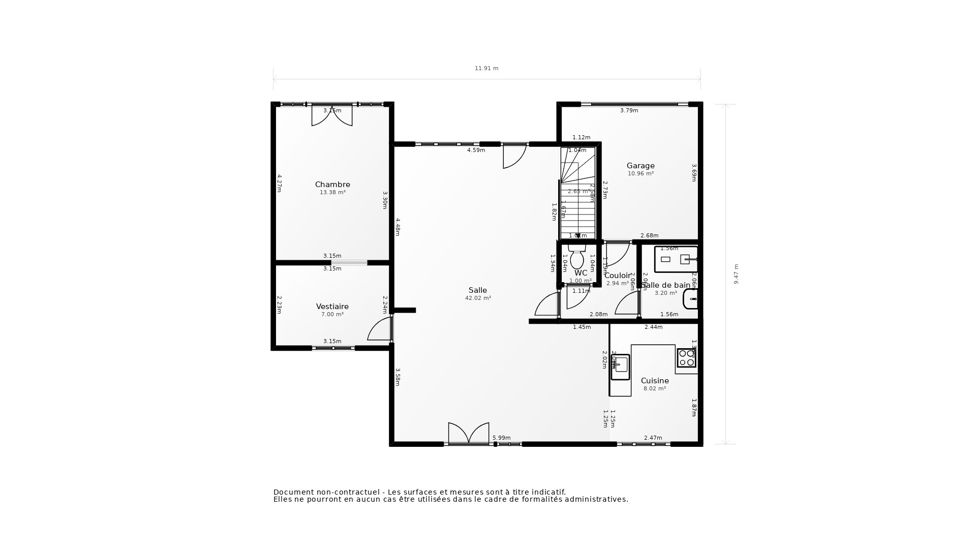 Vente Maison LE TAILLAN MEDOC - 5 pièces - 117 m² - (33320)