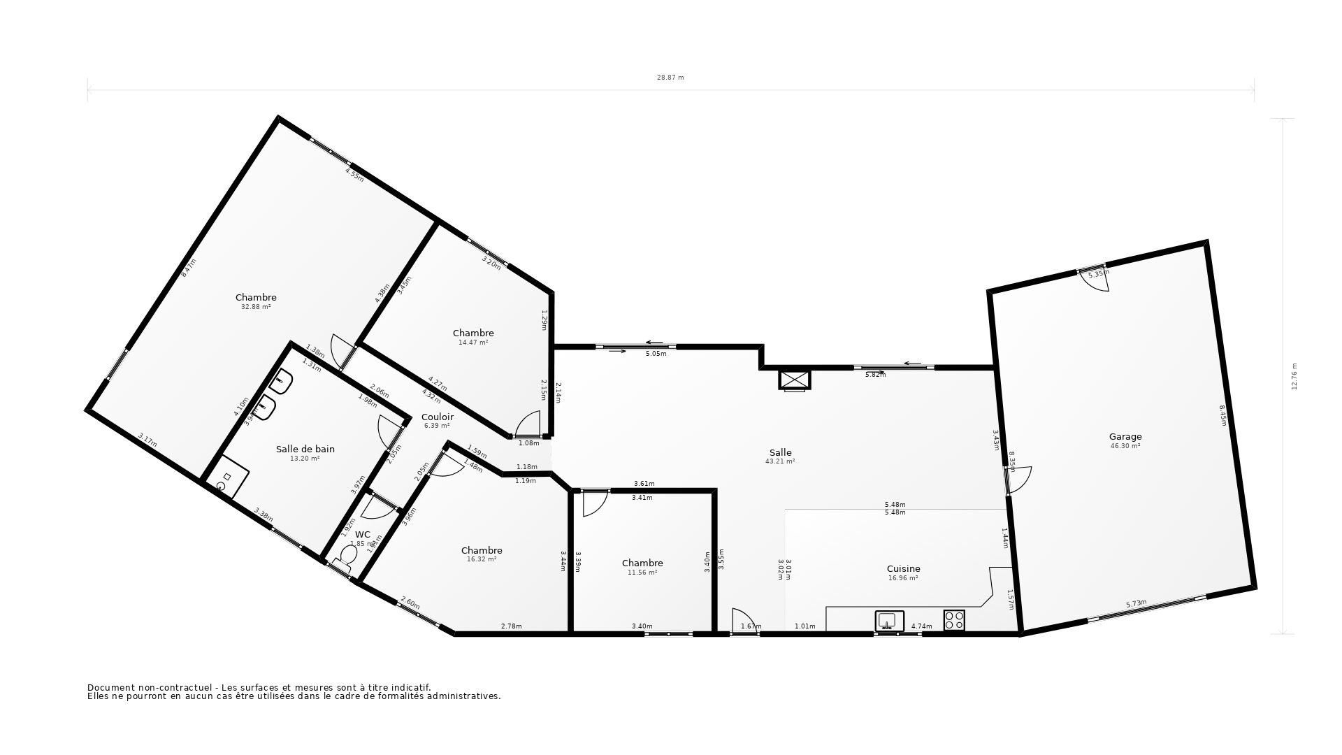 Vente Maison RAMPIEUX - 5 pièces - 150 m² - (24440)