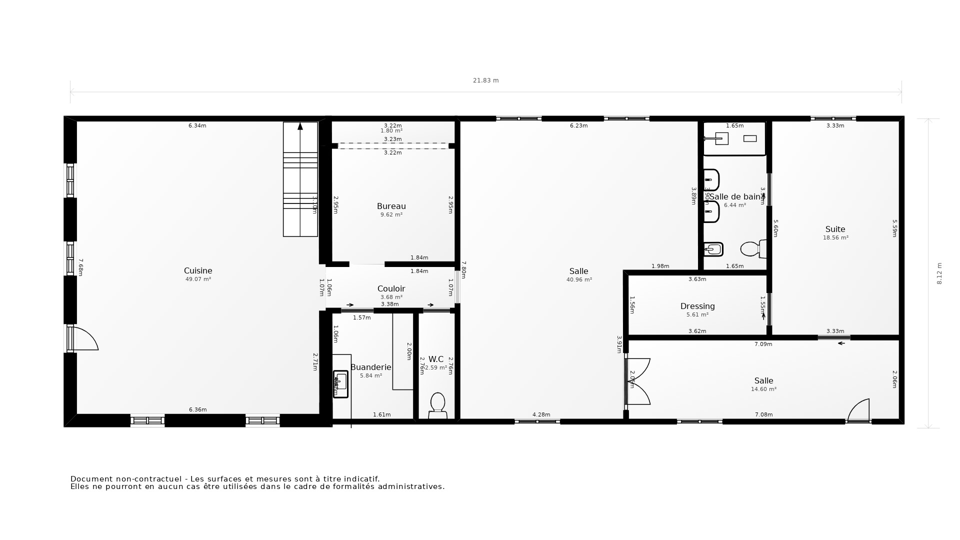 Vente Maison REIGNAC - 8 pièces - 256 m² - (16360)
