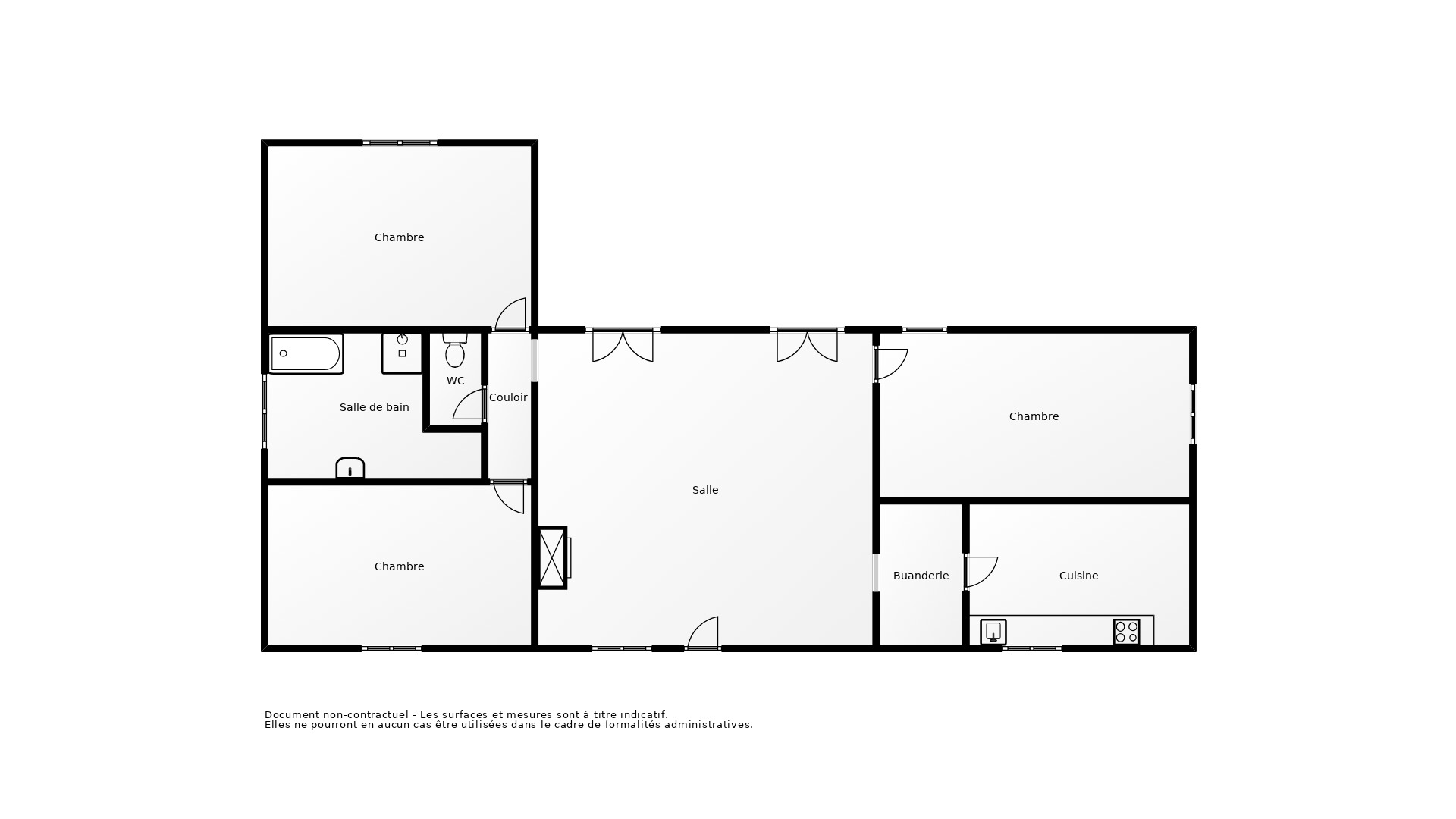 Vente Maison ARVEYRES - 4 pièces - 84 m² - (33500)