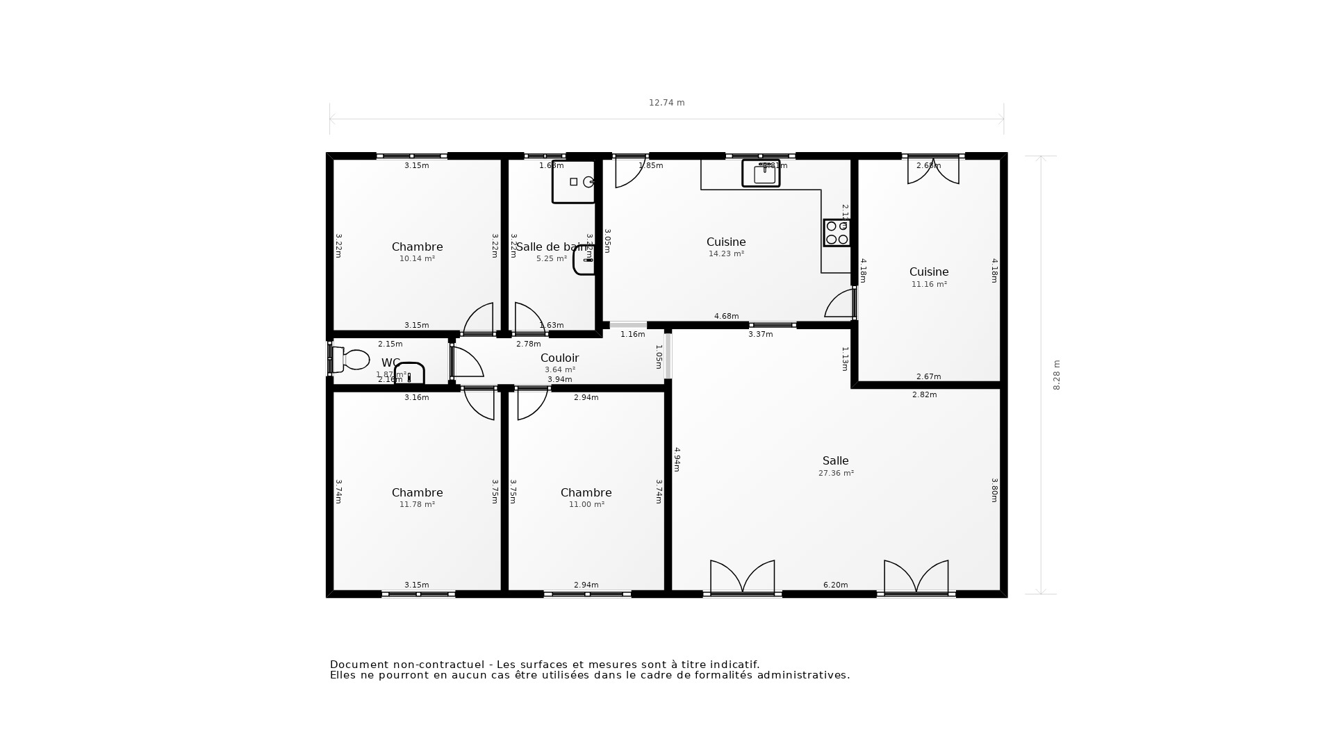 Vente Maison POMPIGNAC - 4 pièces - 94 m² - (33370)