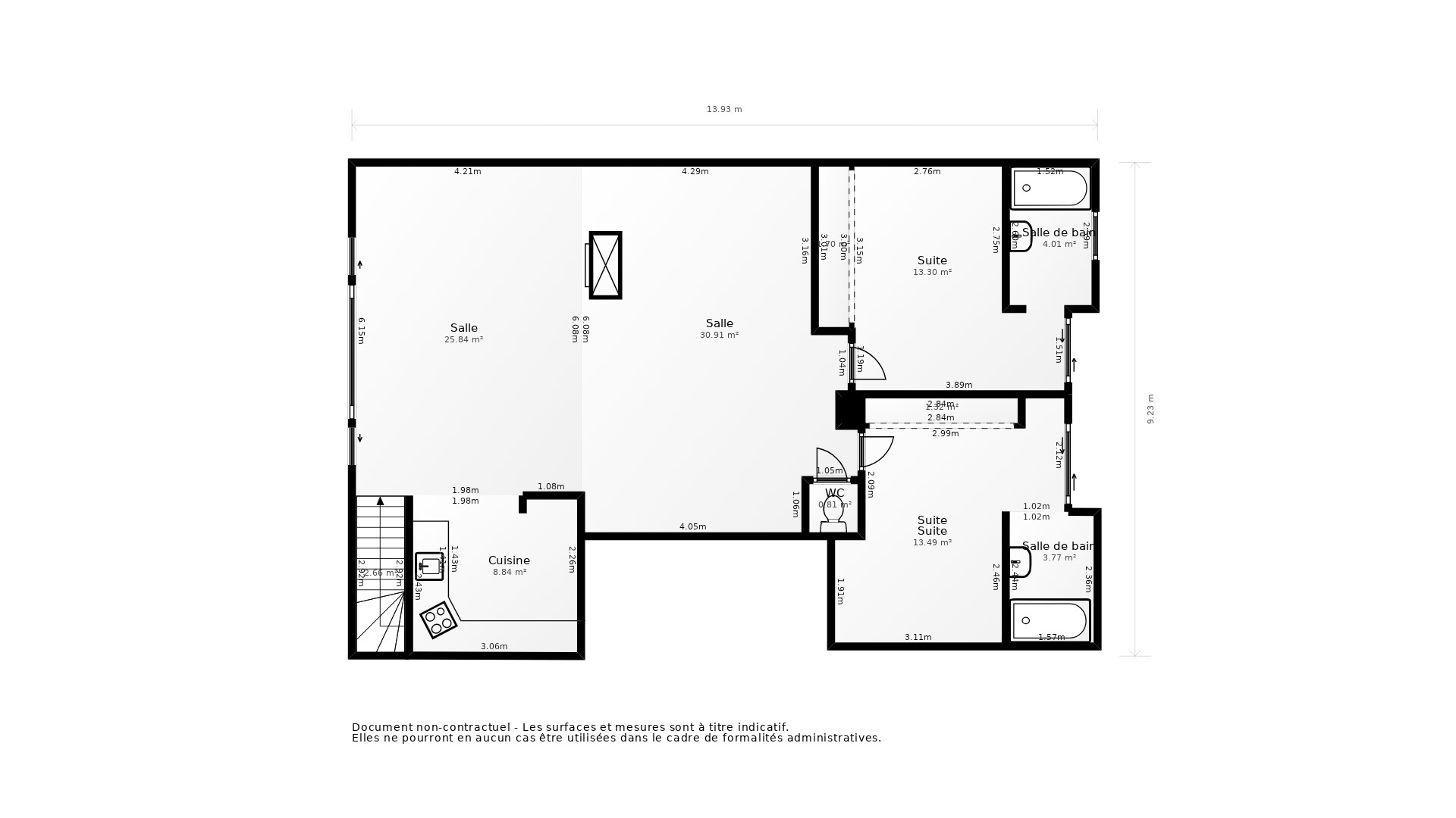 Vente Appartement MONTPELLIER - 4 pièces - 145 m² - (34000)