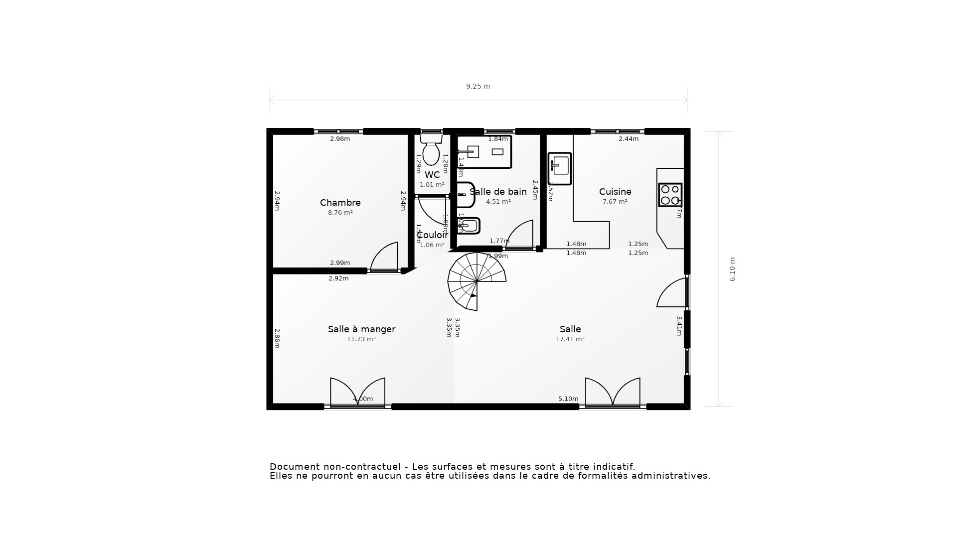 Vente Maison ST ASTIER - 5 pièces - 100 m² - (24110)
