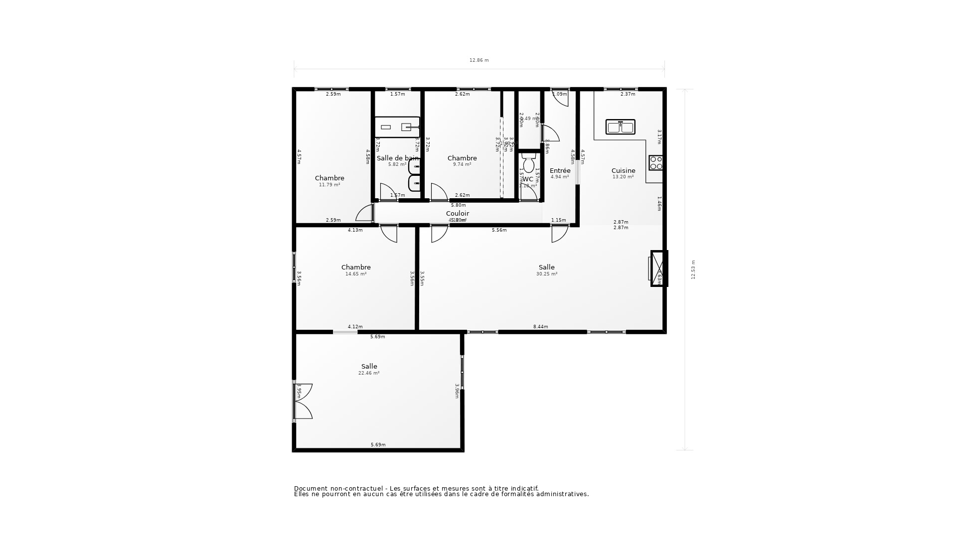 Vente Maison ST CAPRAIS DE BORDEAUX - 5 pièces - 118 m² - (33880)