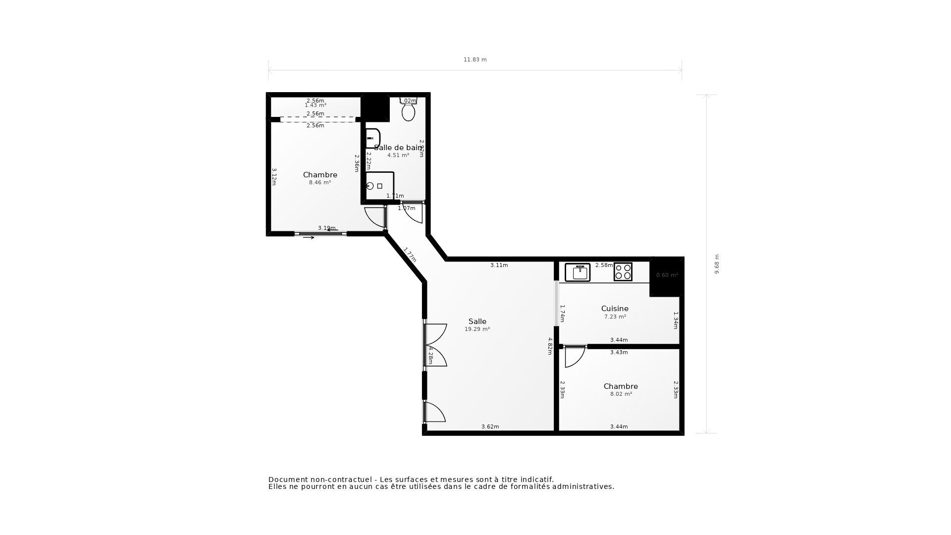 Vente Maison MESCHERS SUR GIRONDE - 3 pièces - 53 m² - (17132)