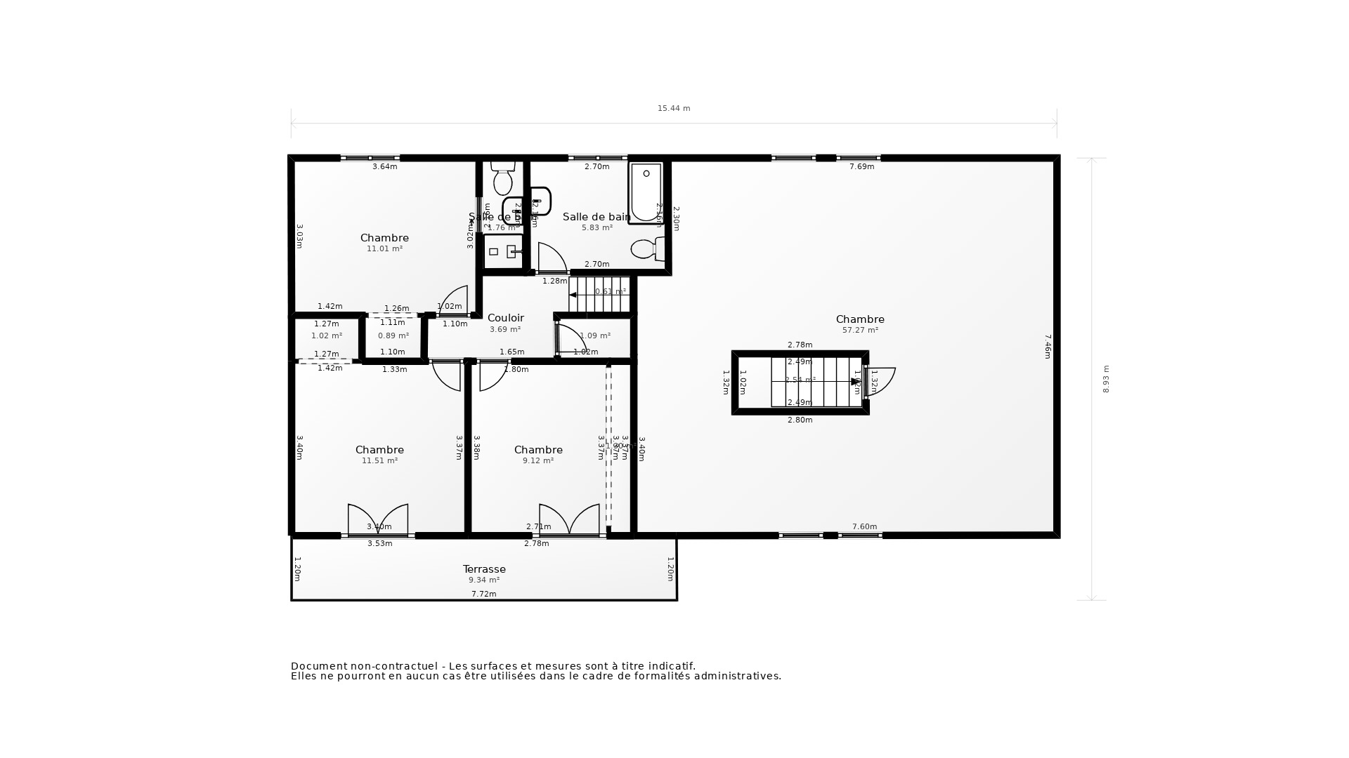Vente Maison BLANQUEFORT SUR BRIOLANCE - 7 pièces - 109 m² - (47500)