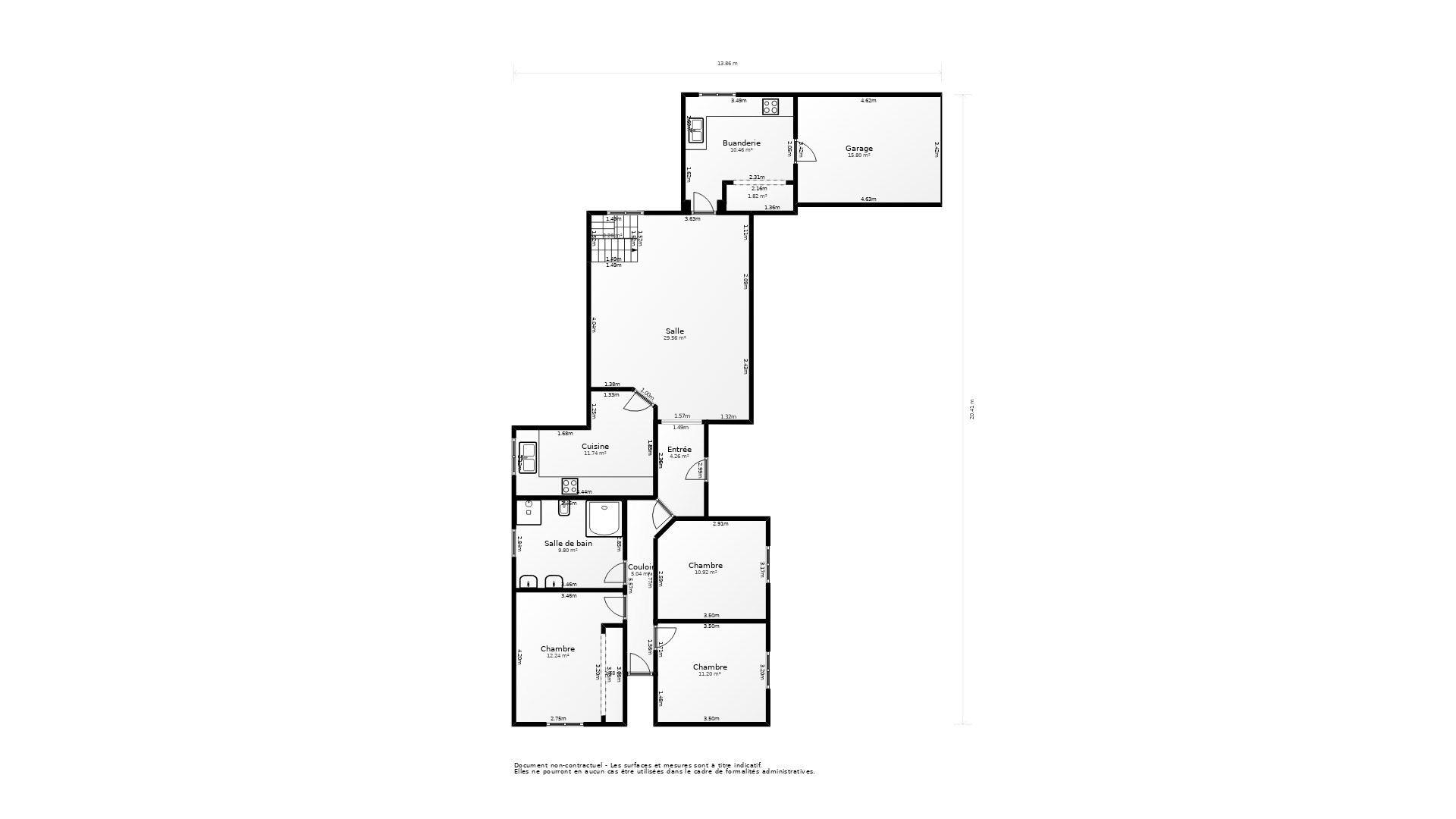 Vente Maison MONTAYRAL - 6 pièces - 137 m² - (47500)