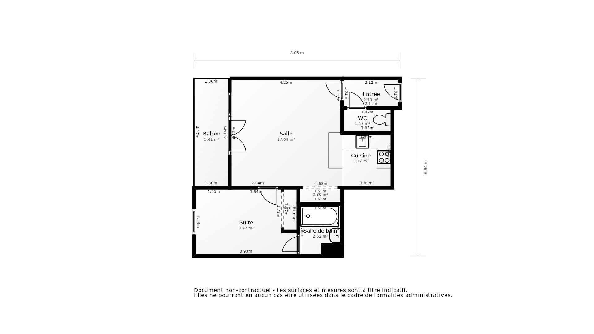Vente Appartement LE BARP - 2 pièces - 41 m² - (33114)