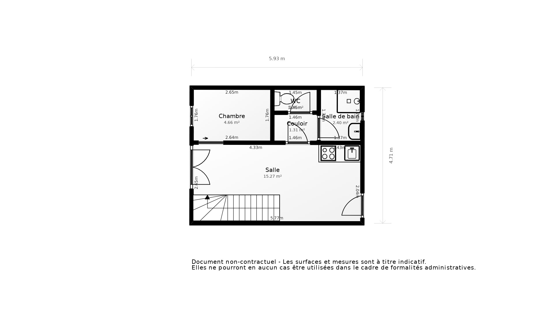 Vente Maison MESCHERS SUR GIRONDE - 3 pièces - 51 m² - (17132)