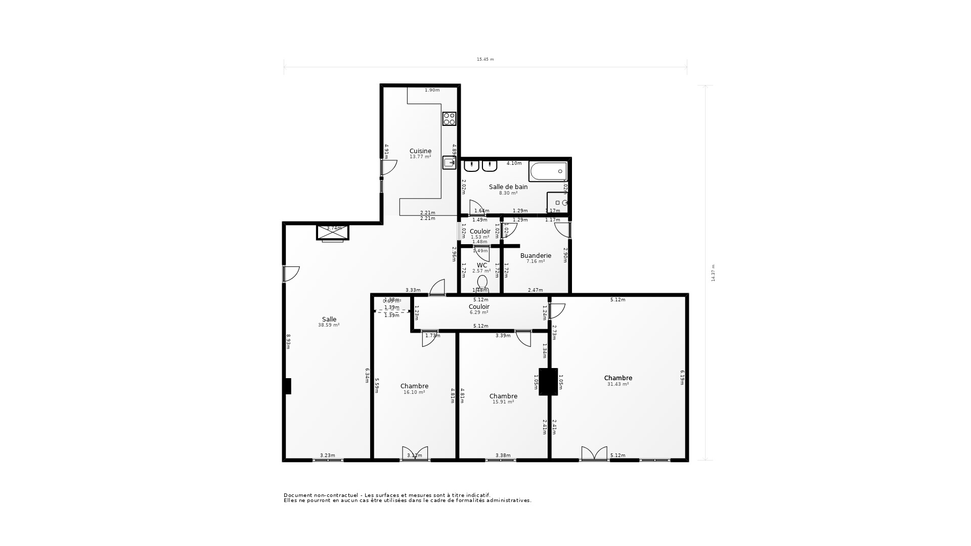 Vente Maison AMBARES ET LAGRAVE - 4 pièces - 131 m² - (33440)