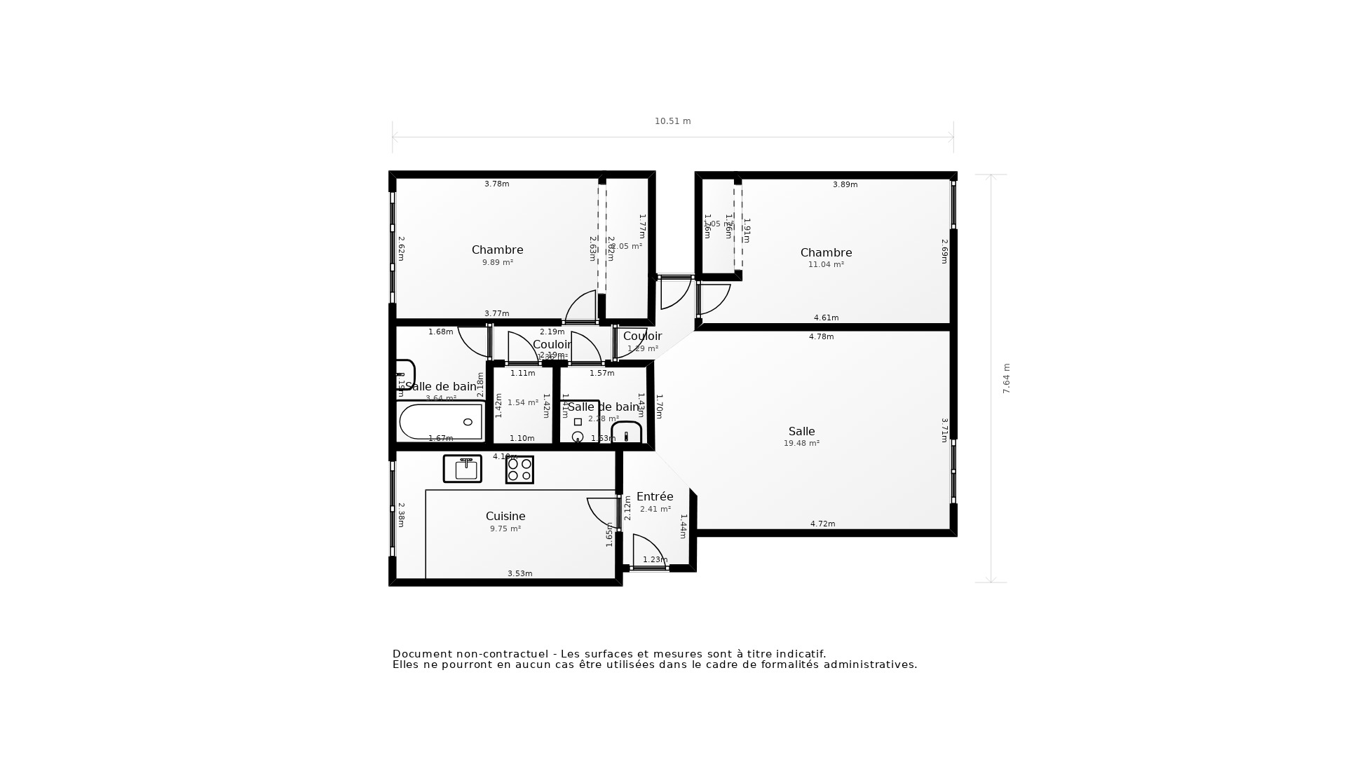 Vente Appartement ST CYR L ECOLE - 3 pièces - 69 m² - (78210)