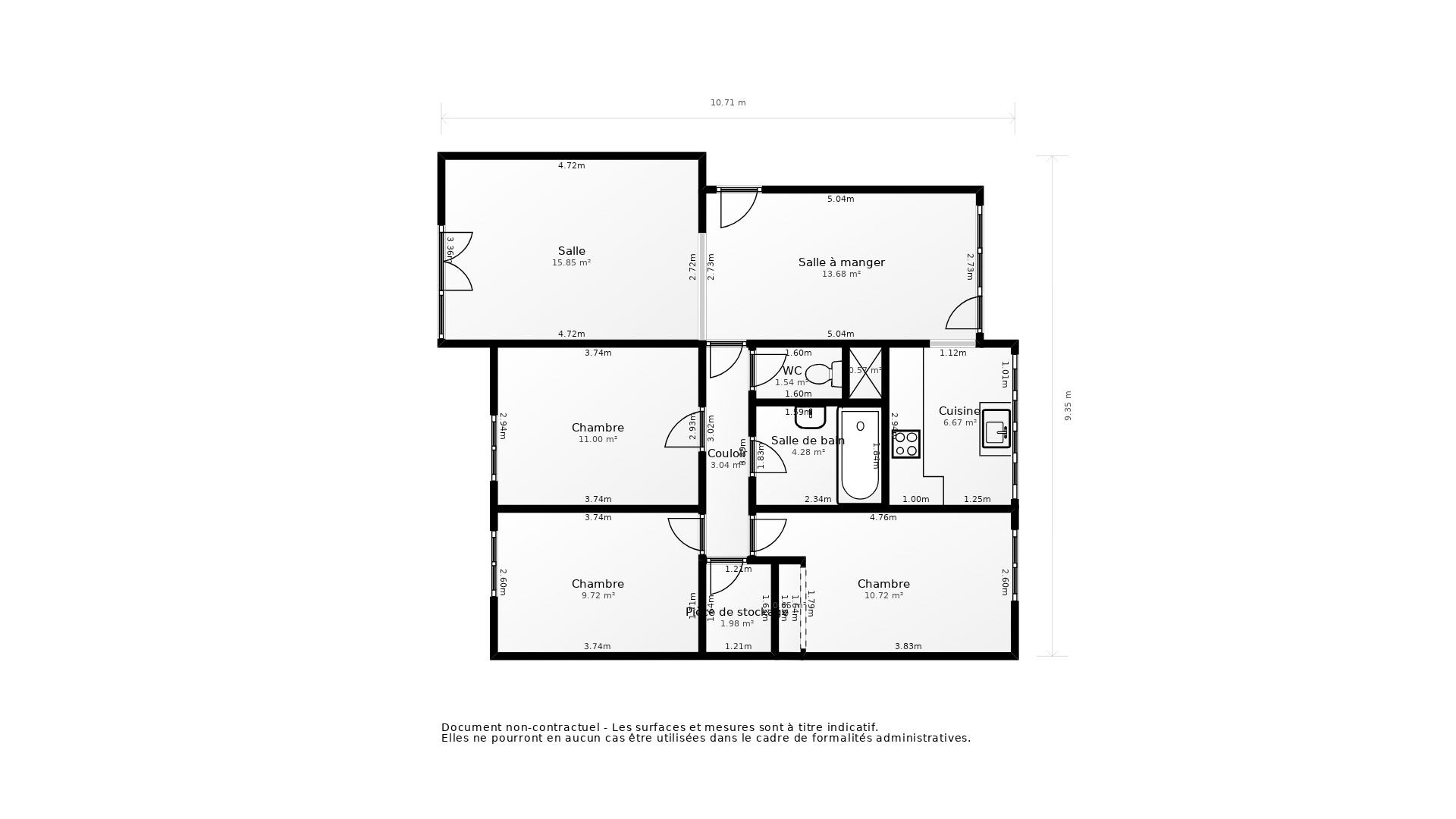 Vente Appartement ST PRIEST - 4 pièces - 80 m² - (69800)