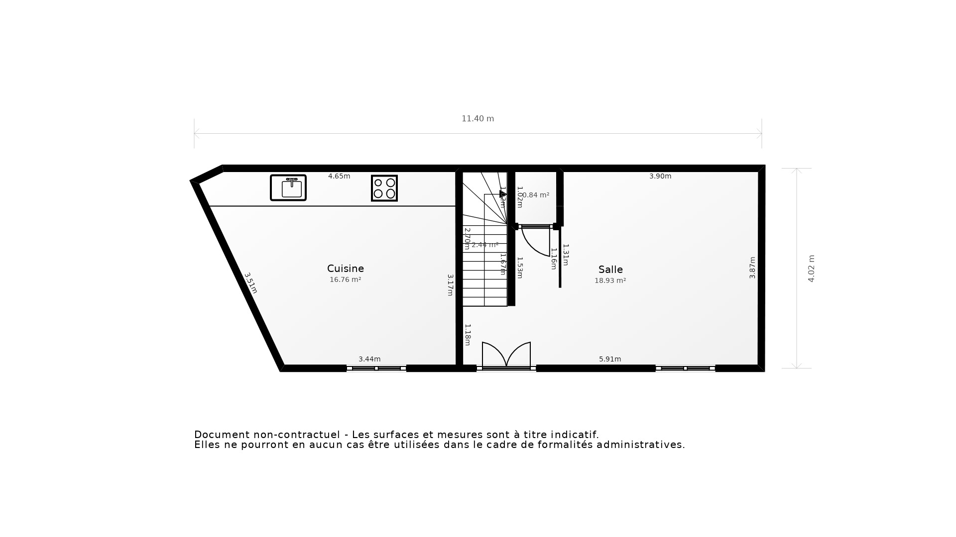 Vente Maison PAU - 4 pièces - 88 m² - (64000)