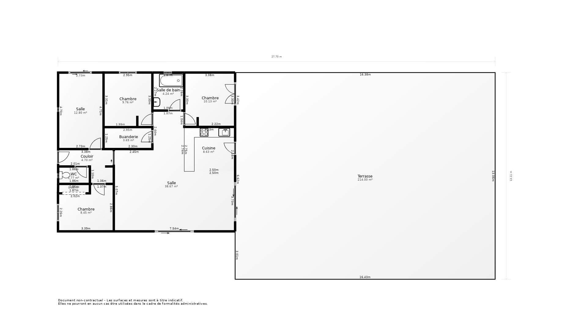 Vente Maison ANGLADE - 5 pièces - 119 m² - (33390)