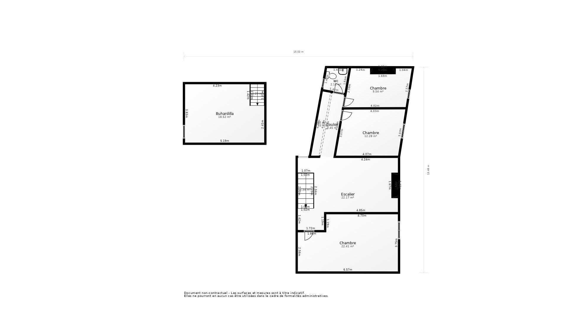 Vente Maison ST DENIS DE PILE - 5 pièces - 154 m² - (33910)