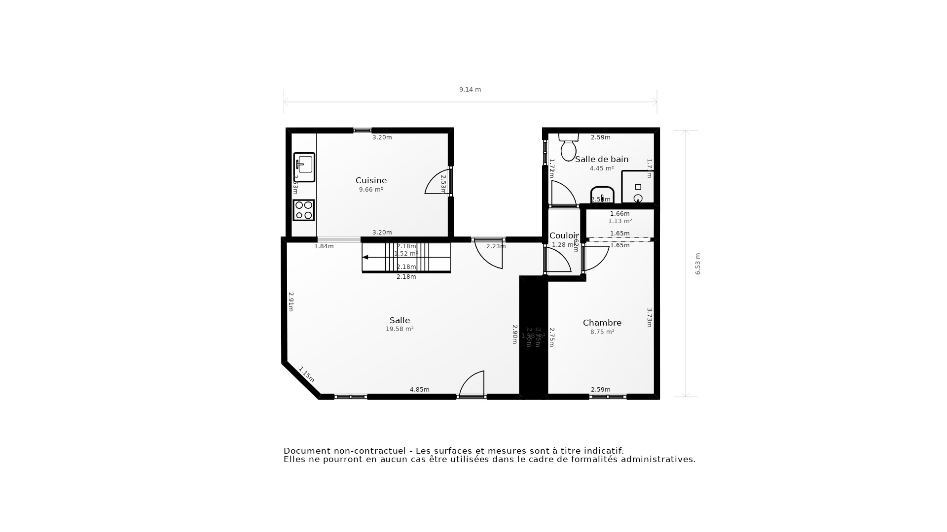 Vente Maison ST PIERRE D OLERON - 3 pièces - 54 m² - (17310)