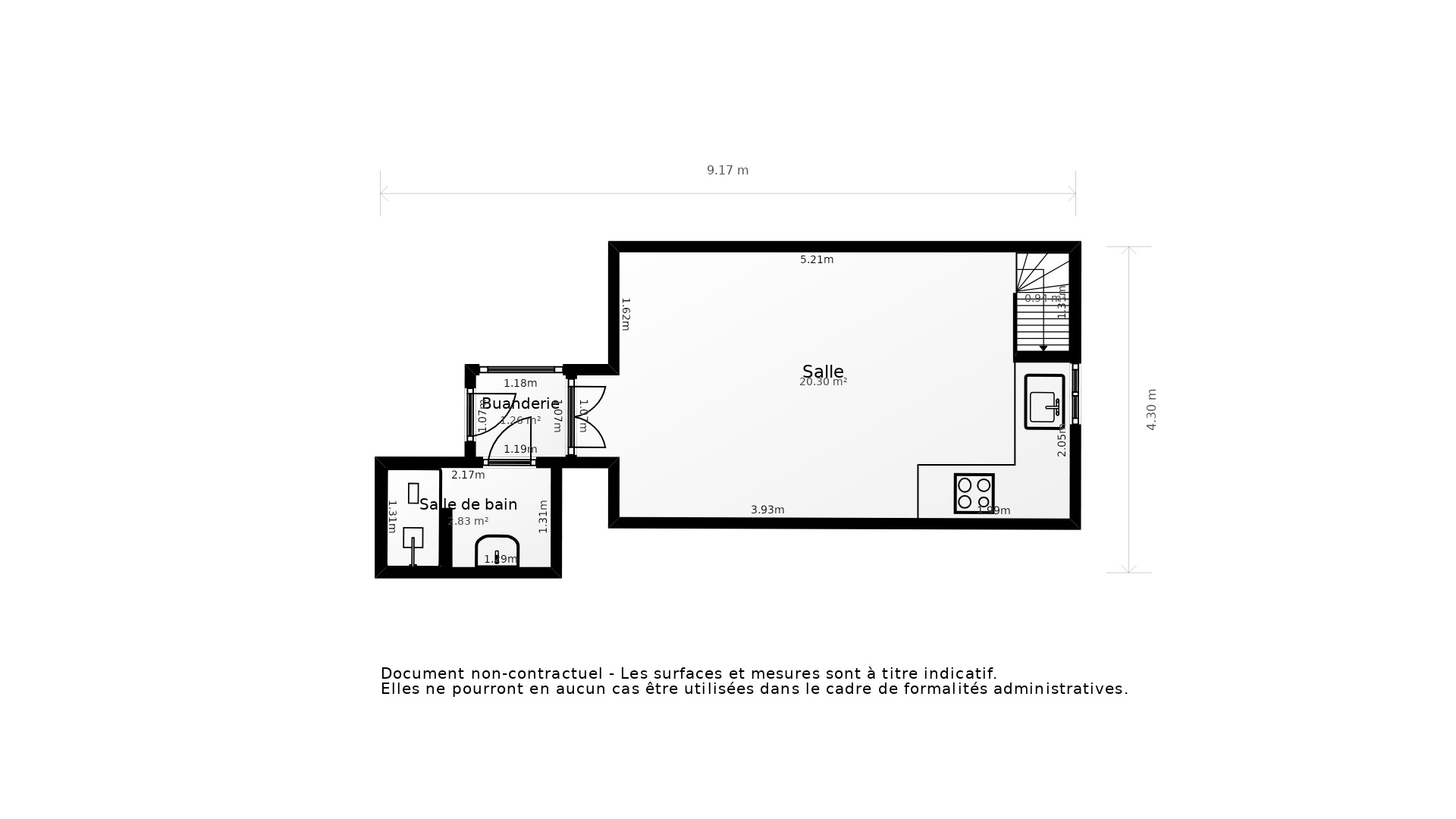 Vente Maison ST GEORGES D OLERON - 2 pièces - 44 m² - (17190)