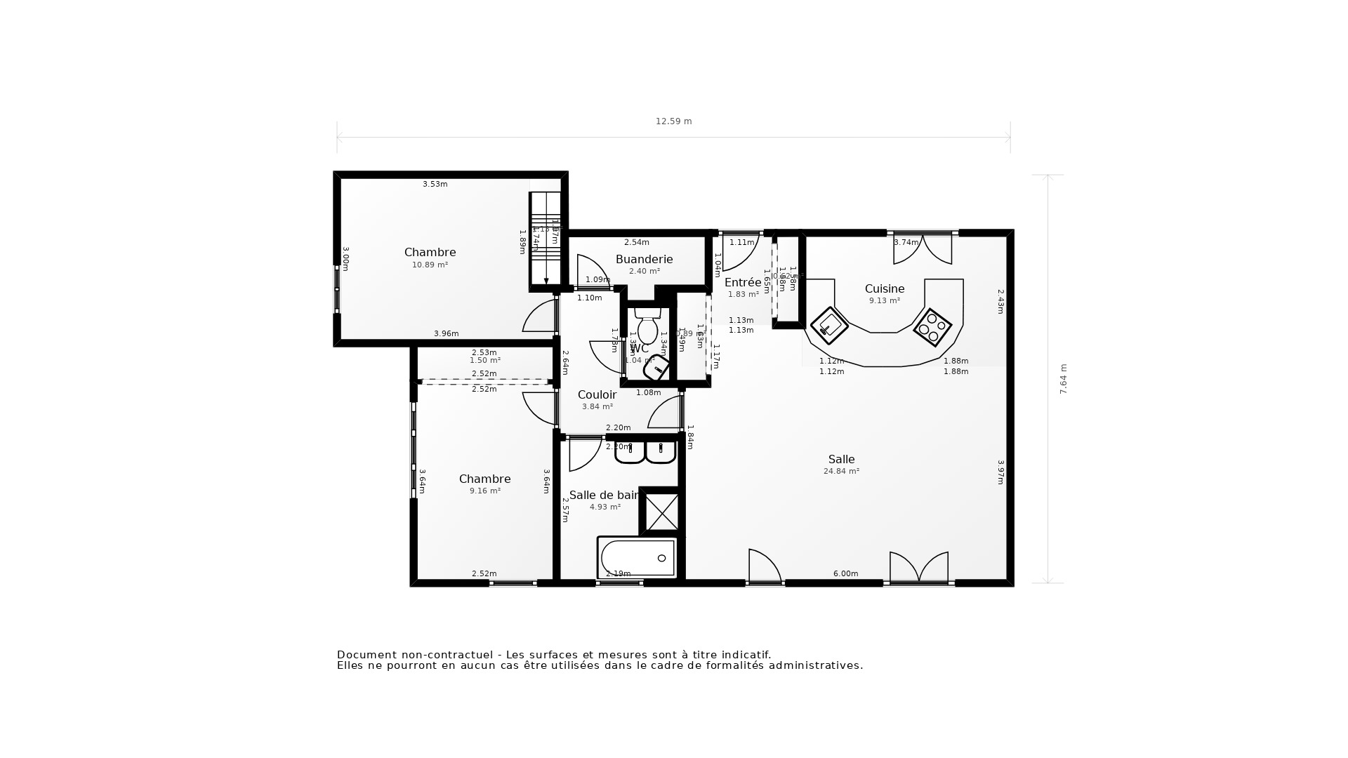 Vente Appartement BREST - 4 pièces - 84 m² - (29200)
