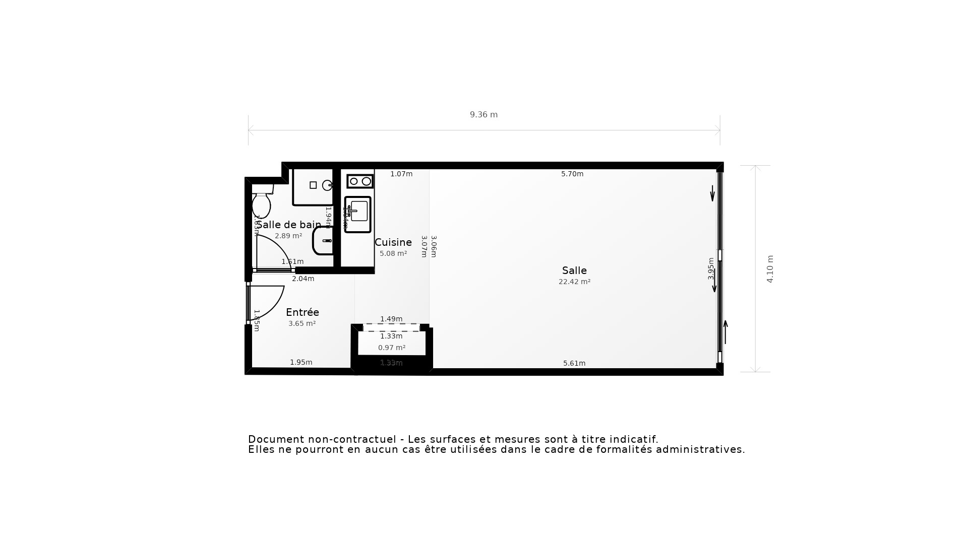 Vente Appartement LES SABLES D OLONNE - 1 pièce - 34 m² - (85100)