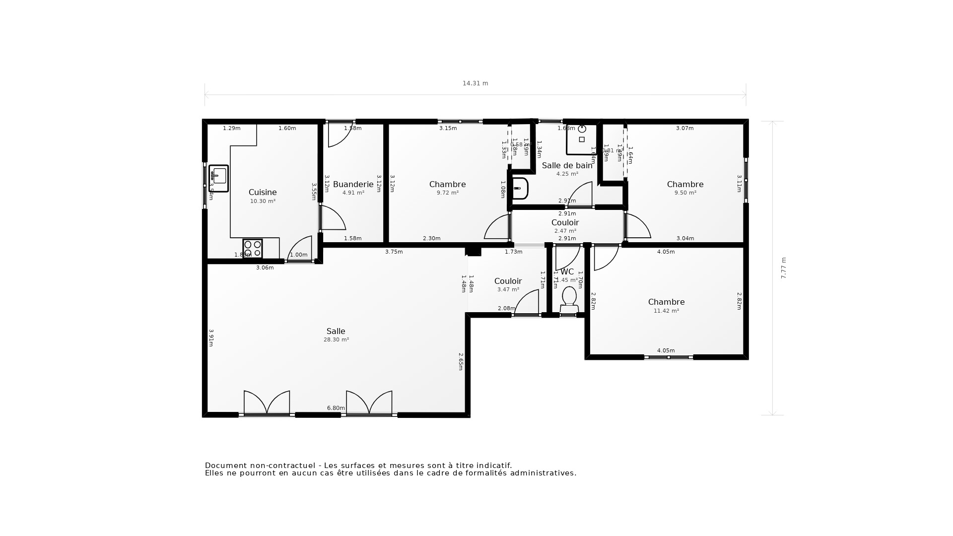 Vente Maison ST LOUBES - 4 pièces - 82 m² - (33450)