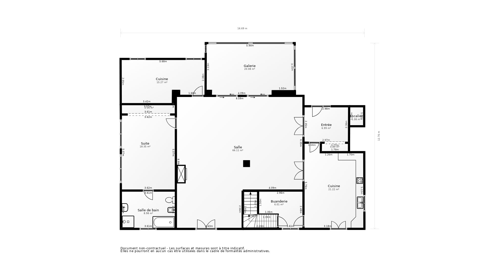Vente Maison LAGARDE MARC LA TOUR - 6 pièces - 190 m² - (19150)