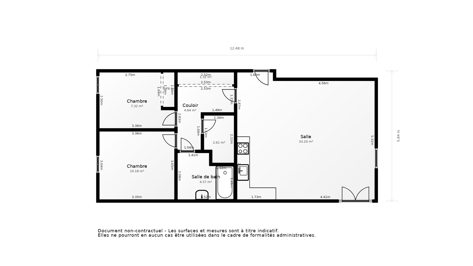 Vente Appartement GENAS - 3 pièces - 70 m² - (69740)