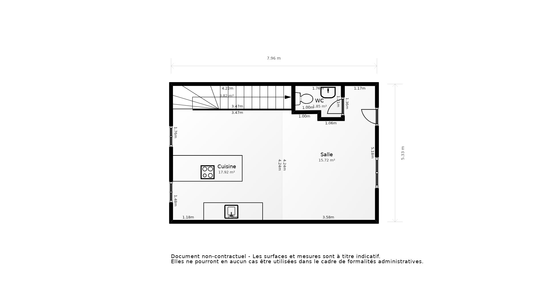 Vente Appartement LYON 09 - 3 pièces - 75 m² - (69009)