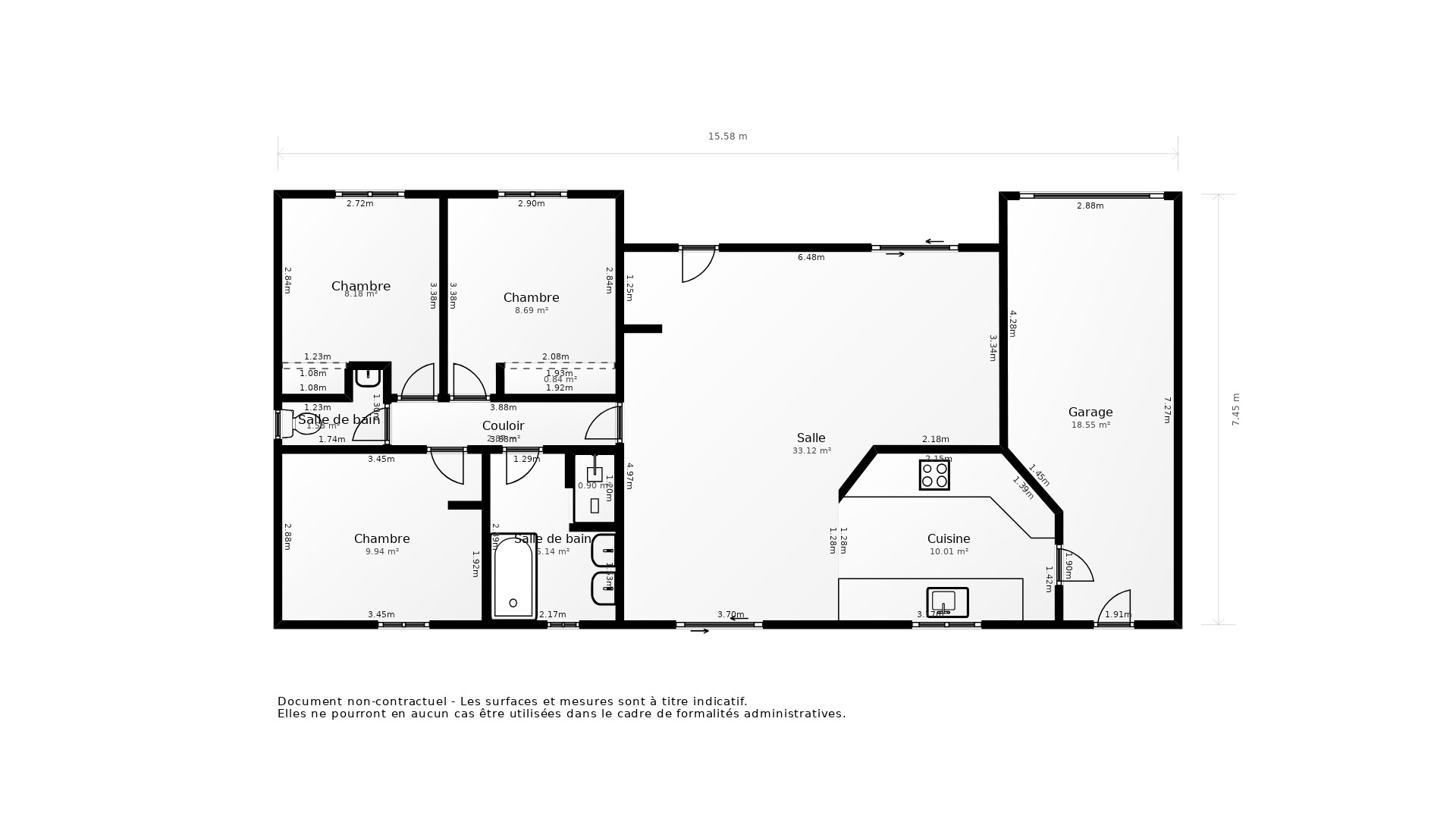 Vente Maison NIEULLE SUR SEUDRE - 4 pièces - 92 m² - (17600)