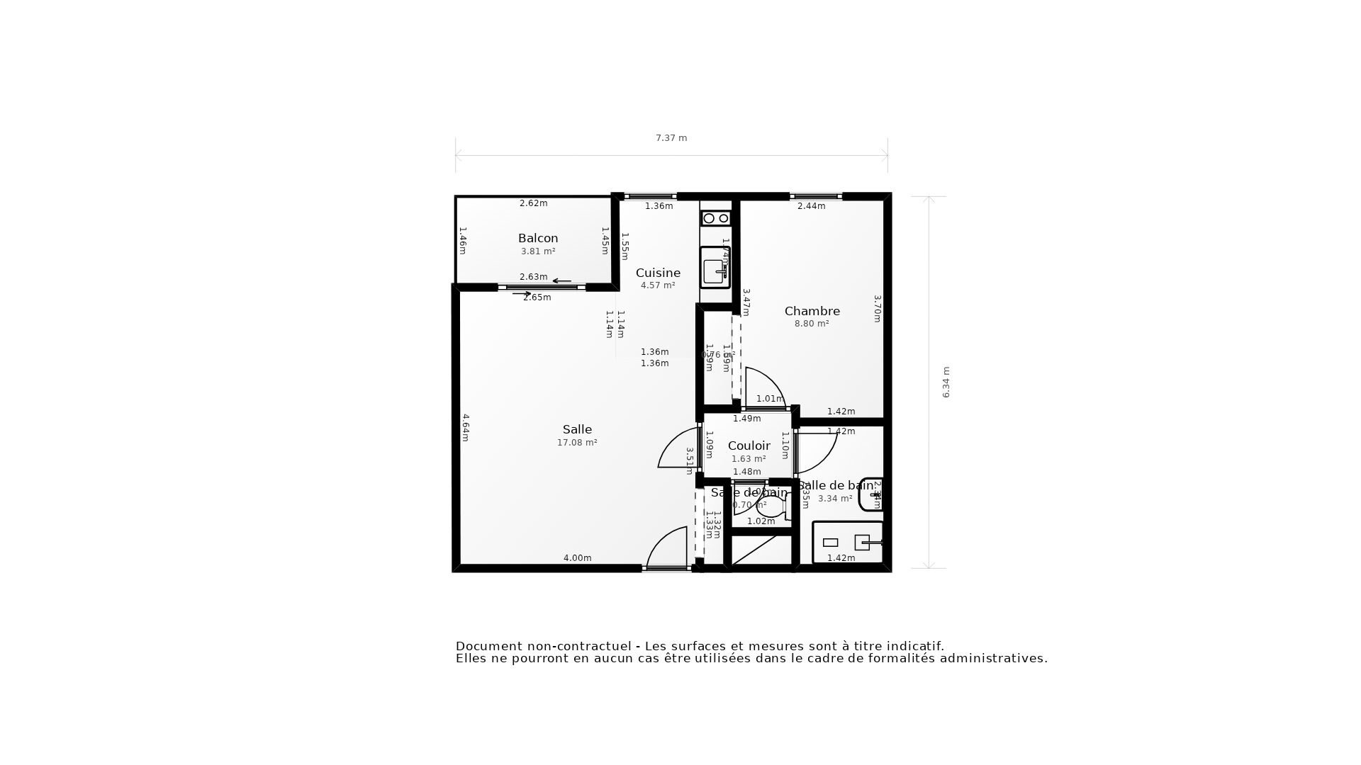Vente Appartement LES SORINIERES - 2 pièces - 40,8 m² - (44840)