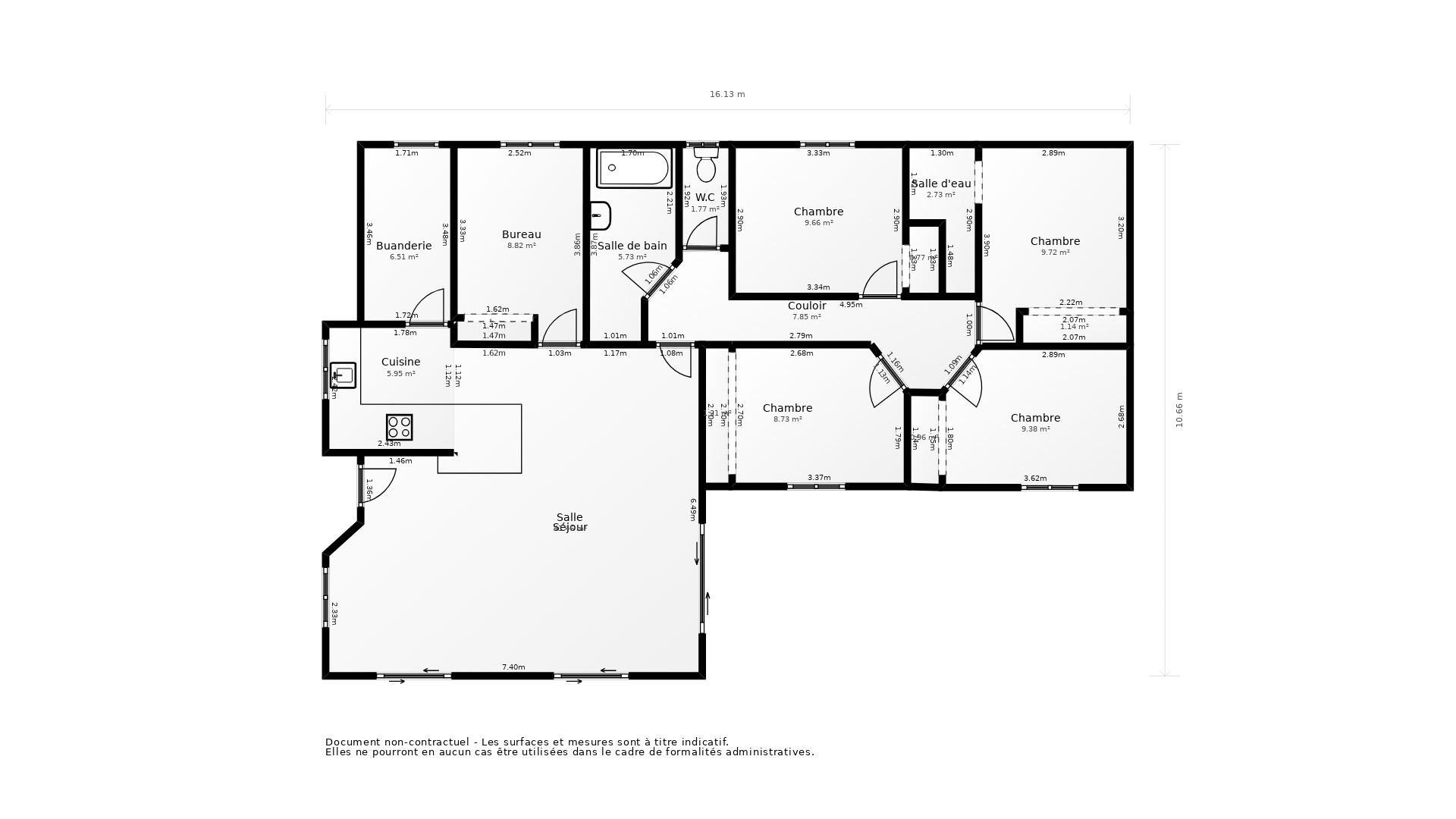 Vente Maison LA BREDE - 6 pièces - 130 m² - (33650)