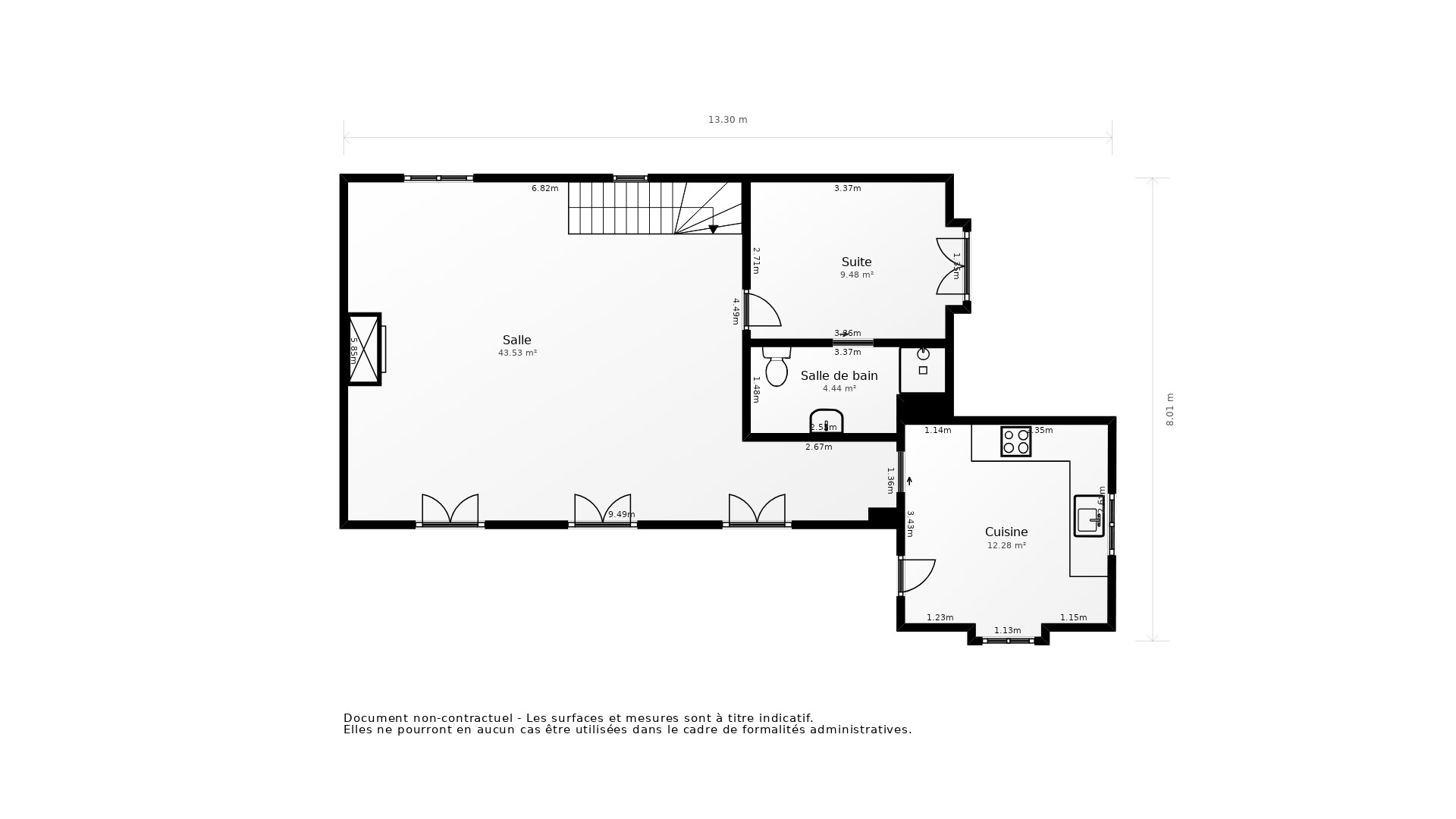 Vente Maison CARSAC AILLAC - 5 pièces - 117 m² - (24200)