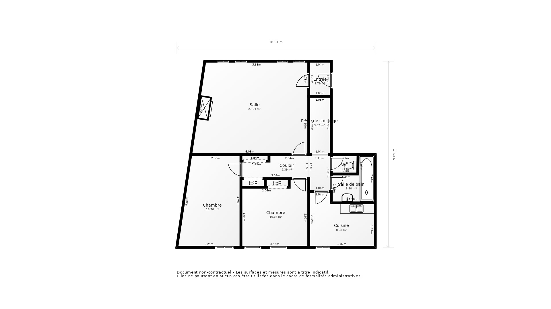Vente Appartement MONTPELLIER - 3 pièces - 81 m² - (34000)