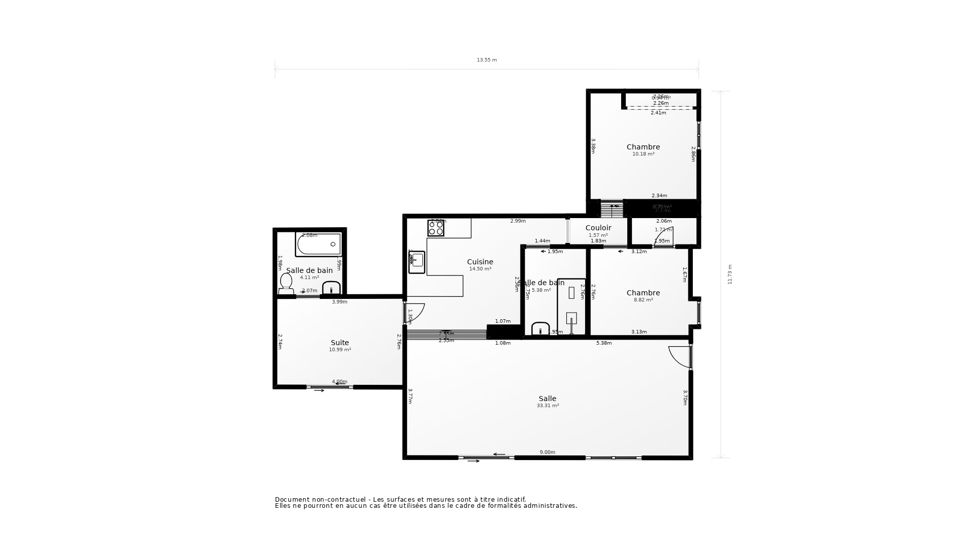Vente Maison BOMMES - 4 pièces - 100 m² - (33210)