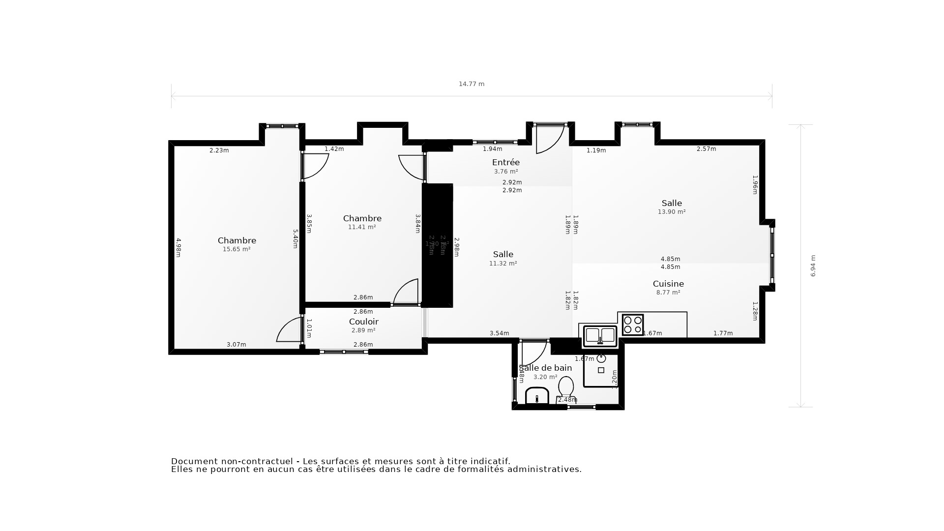 Vente Maison FRAYSSINET - 3 pièces - 70 m² - (46310)