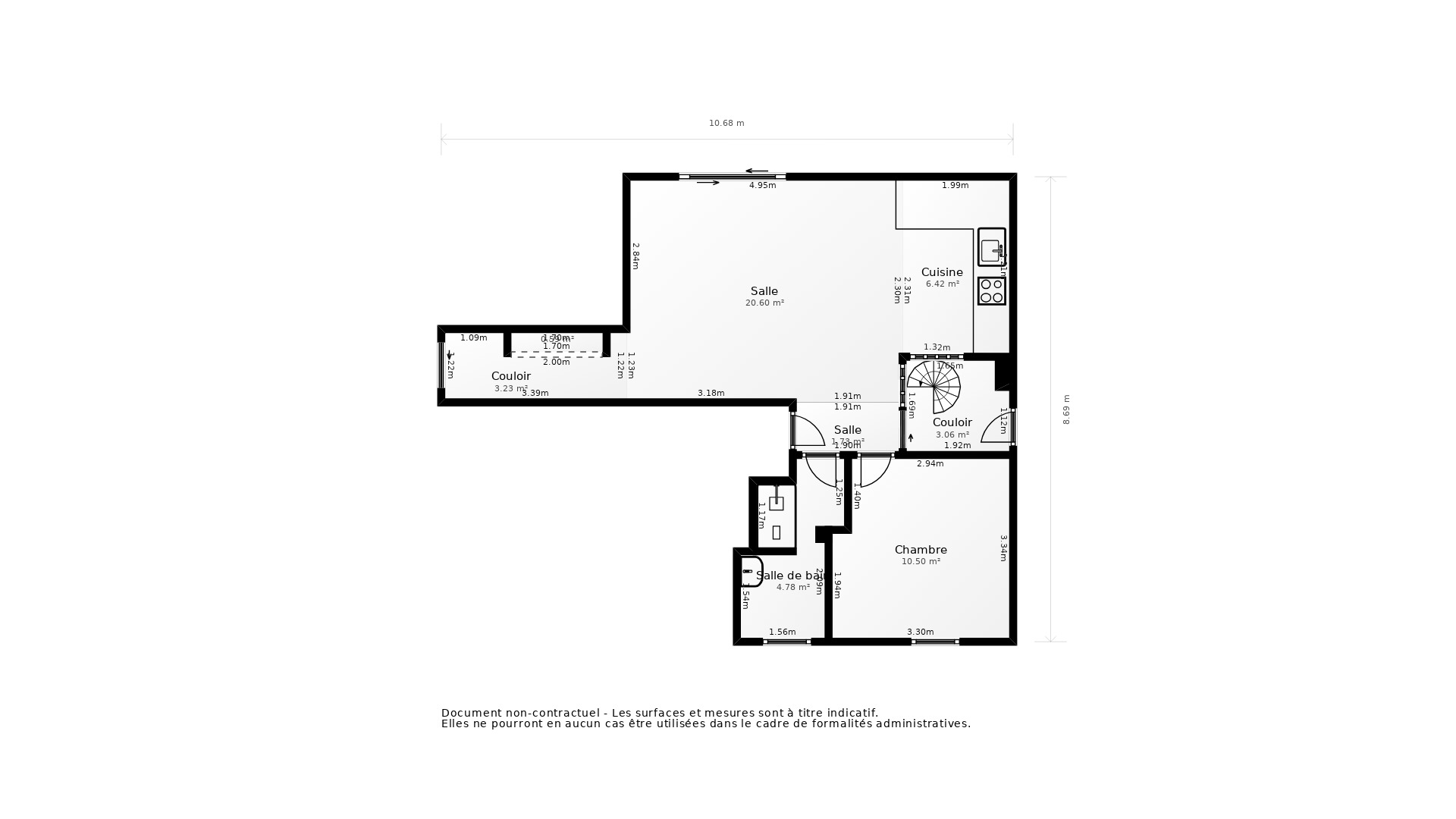Vente Appartement FOUESNANT - 3 pièces - 42 m² - (29170)