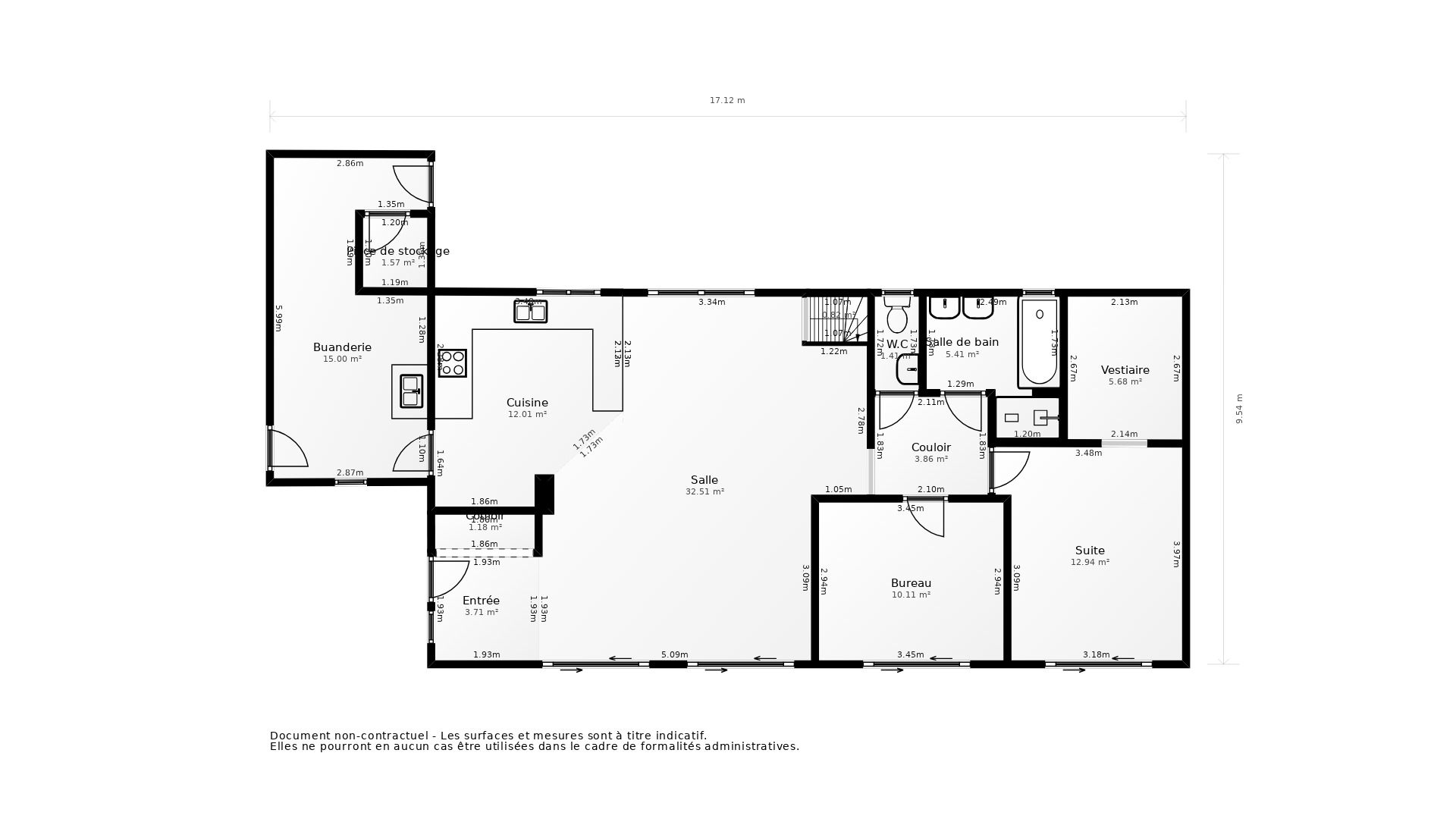 Vente Maison VERNOU SUR BRENNE - 6 pièces - 161 m² - (37210)